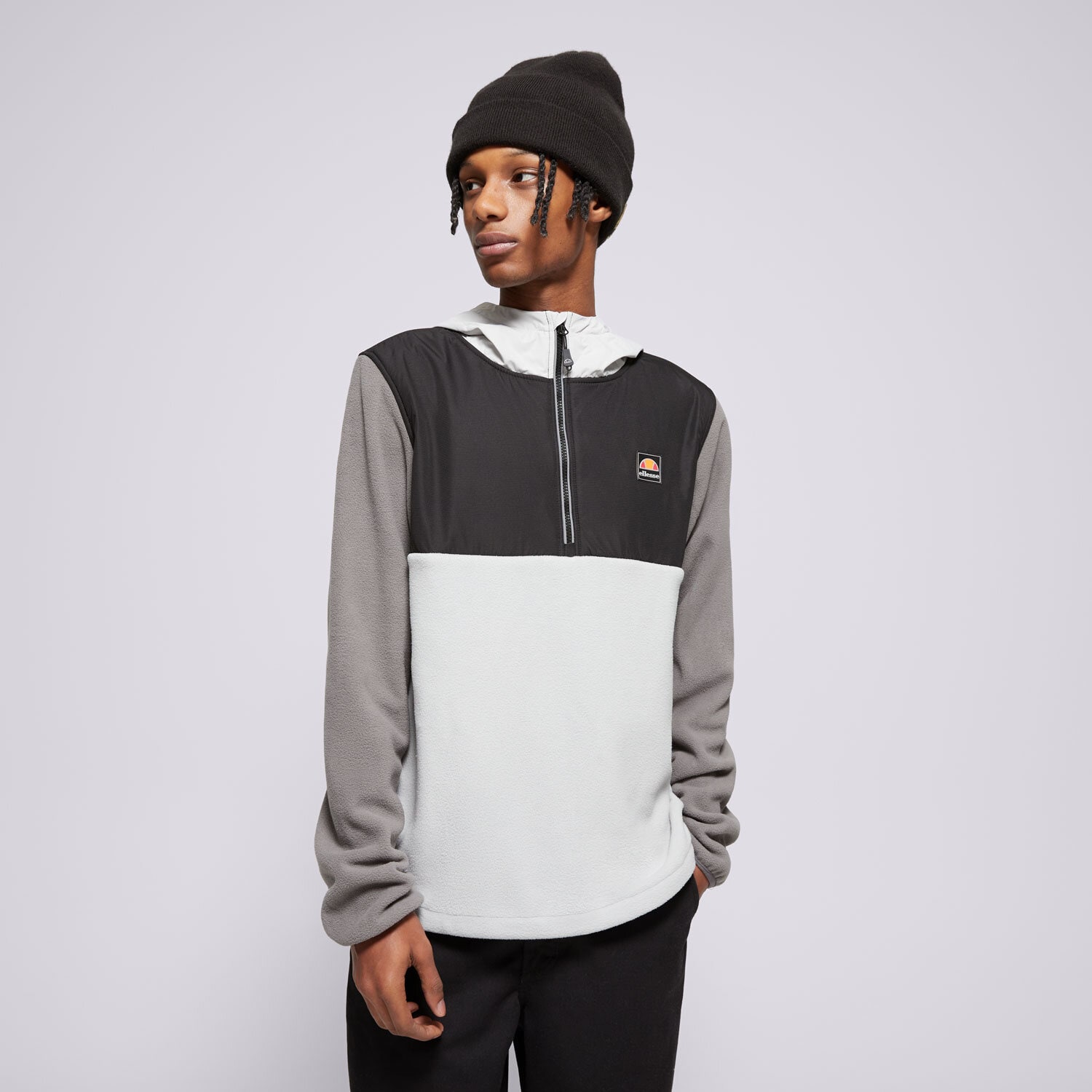 Kurtka zimowa męska ELLESSE KURTKA VENARO JACKET GREY SHM14874109 SZARY