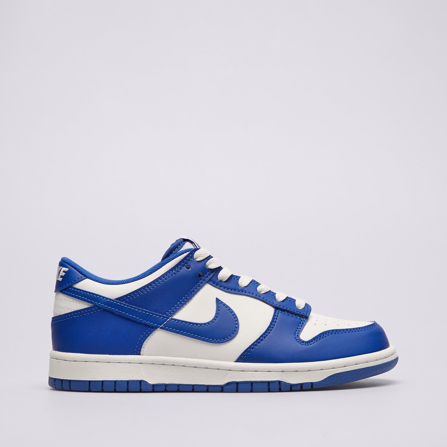 Buty sneakersy dla dzieci NIKE DUNK LOW GS DV7067-400 NIEBIESKI