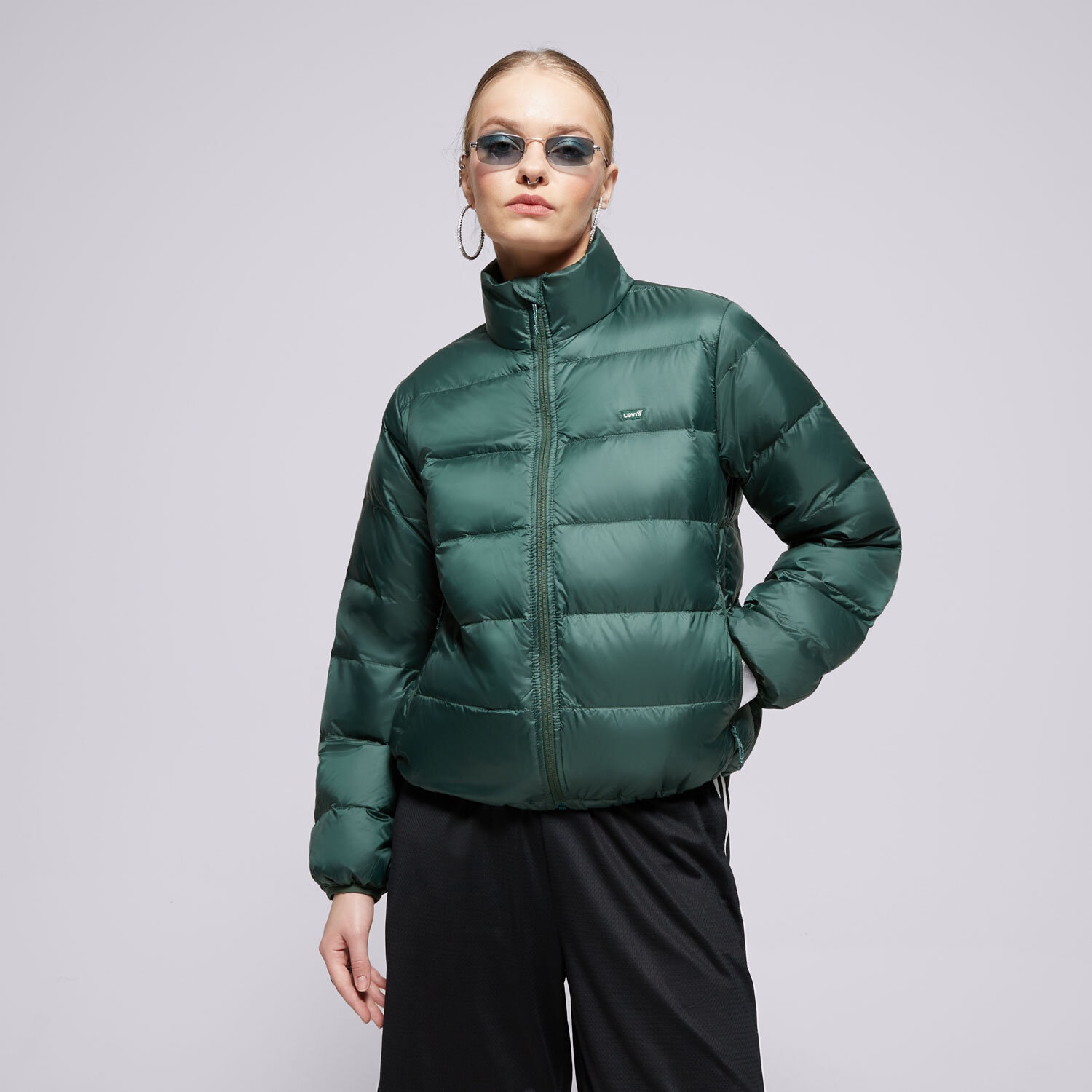 Kurtka zimowa damska LEVI'S KURTKA ZIMOWA WMS PACKABLE DOWN JACKET GREENS A8320-0008 ZIELONY