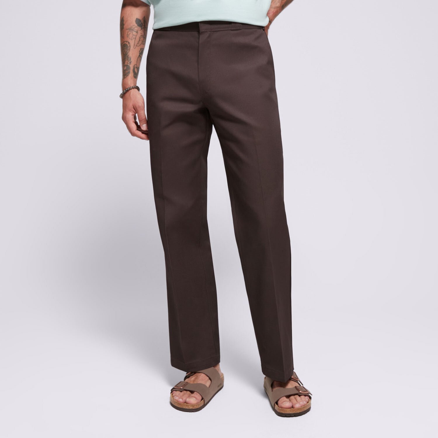Spodnie sportowe męskie DICKIES SPODNIE 874 WORK PANT REC DK0A4XK6DBX1 BRĄZOWY