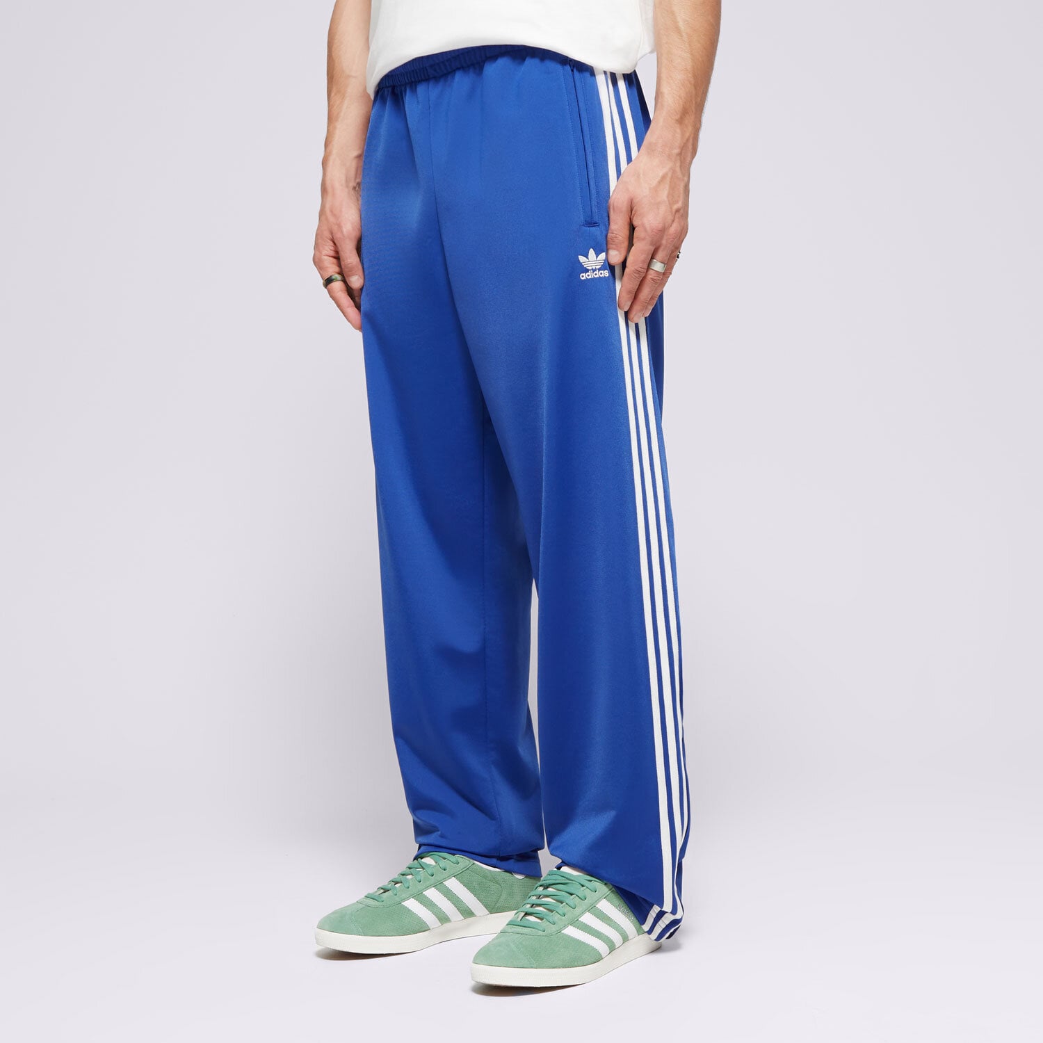 Spodnie sportowe męskie ADIDAS SPODNIE FIREBIRD TP IZ3072 NIEBIESKI