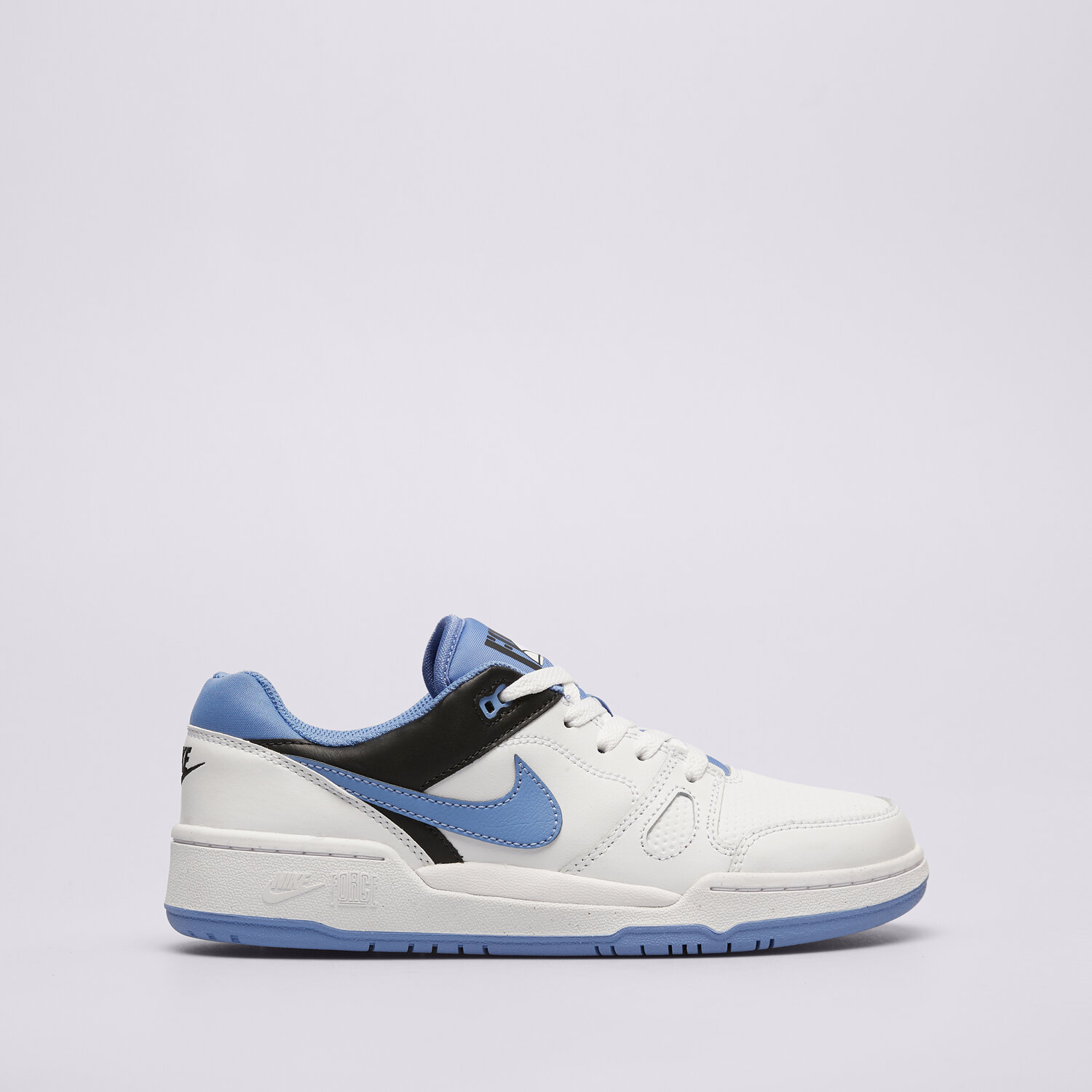 Buty sneakersy dla dzieci NIKE FULL FORCE FV5929-102 BIAŁY