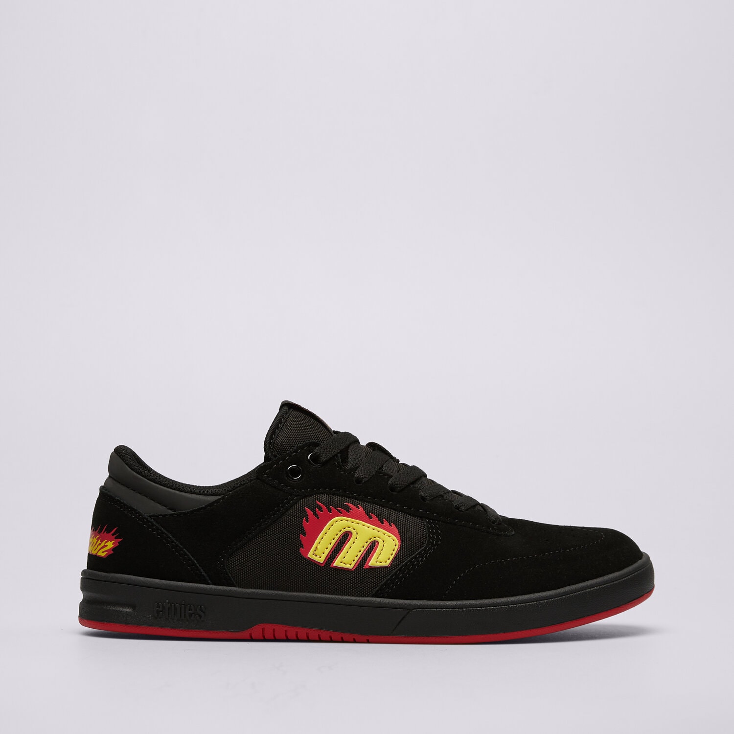 Buty sneakersy męskie ETNIES WINDROW X SANTA CRUZ FLAME 4107000615551 CZARNY