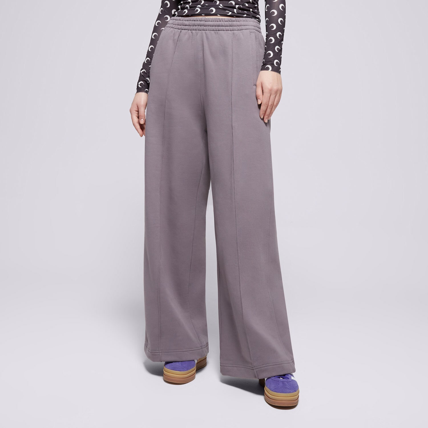 Spodnie sportowe damskie ADIDAS SPODNIE P ESS PANTS IY9711 SZARY