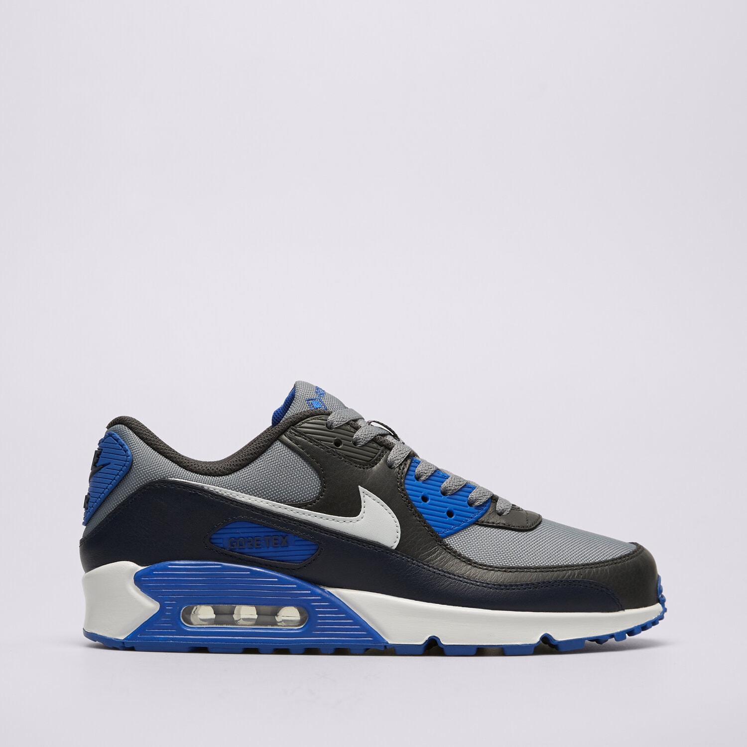 Buty sneakersy męskie NIKE AIR MAX 90 GORE-TEX FD5810-003 SZARY