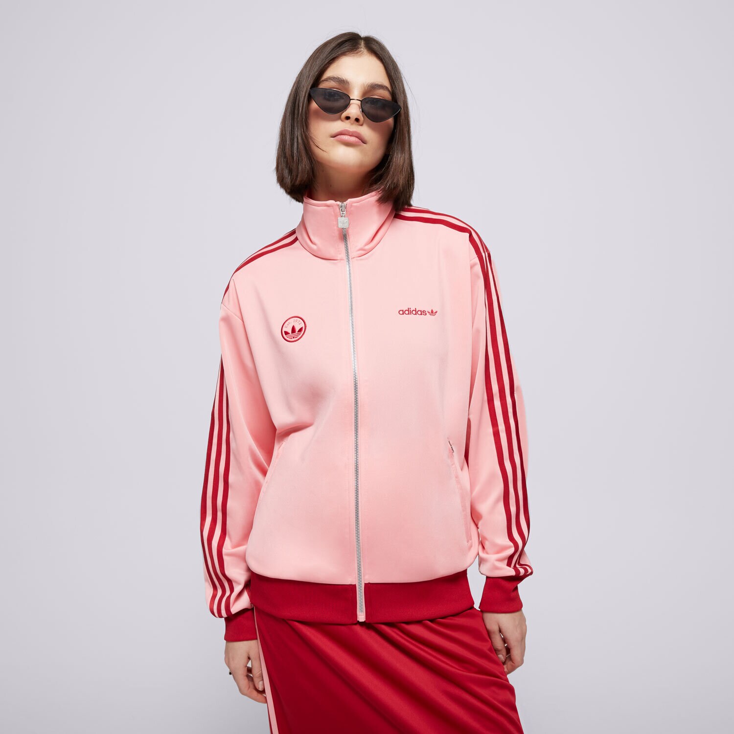 Bluza damska ADIDAS BLUZA FIREBIRD TT IZ2668 RÓŻOWY