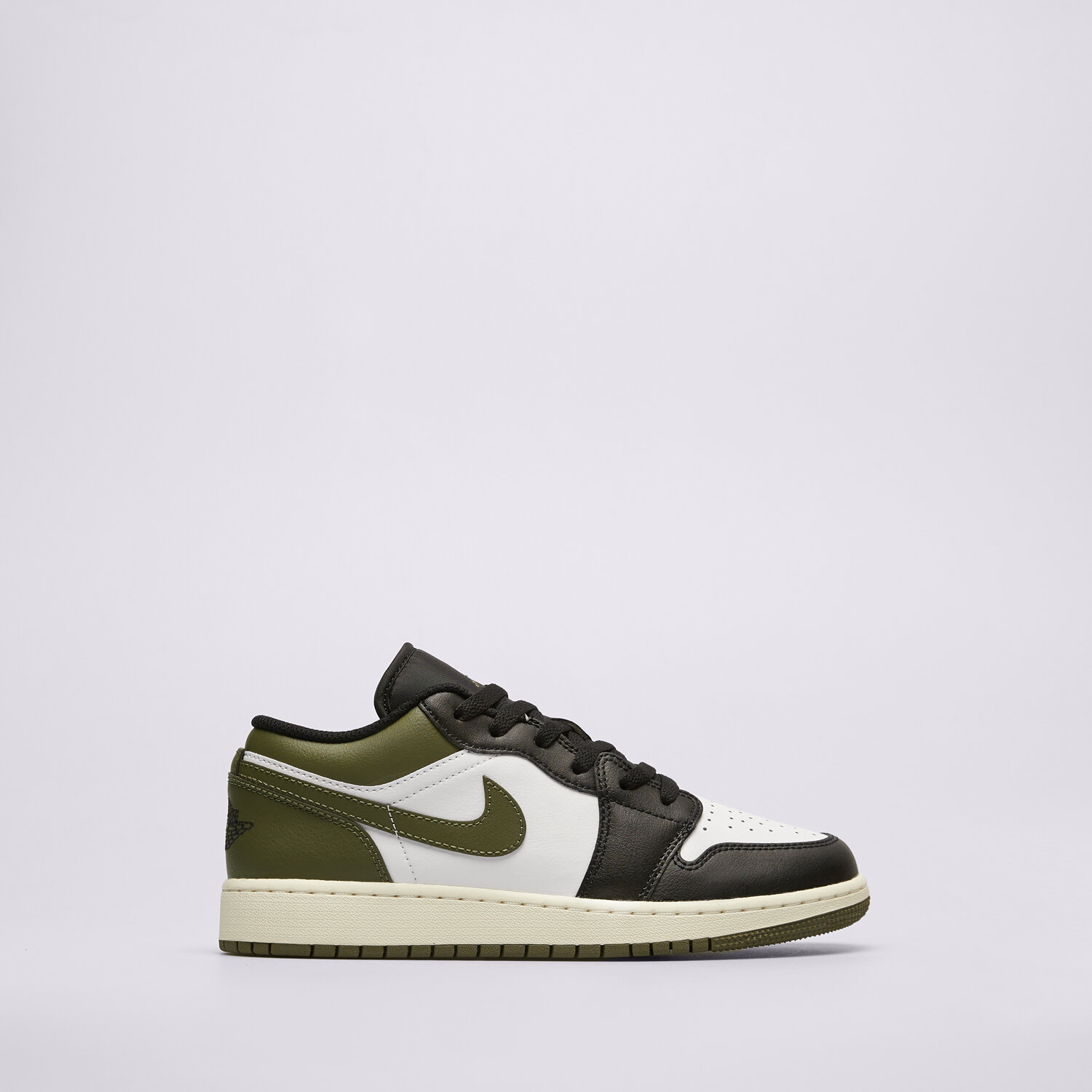 Buty sneakersy dla dzieci AIR JORDAN 1 LOW 553560-092 KHAKI