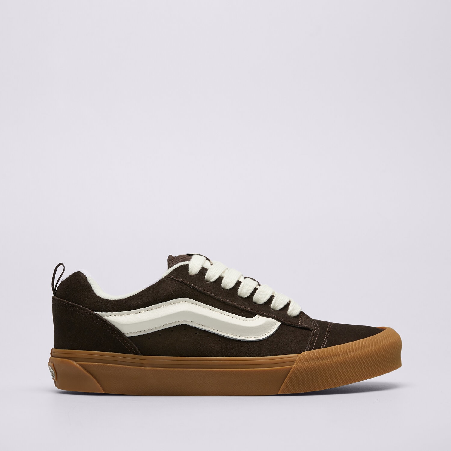 Damskie trampki, tenisówki VANS KNU SKOOL  VN000CS0D4C1 BRĄZOWY