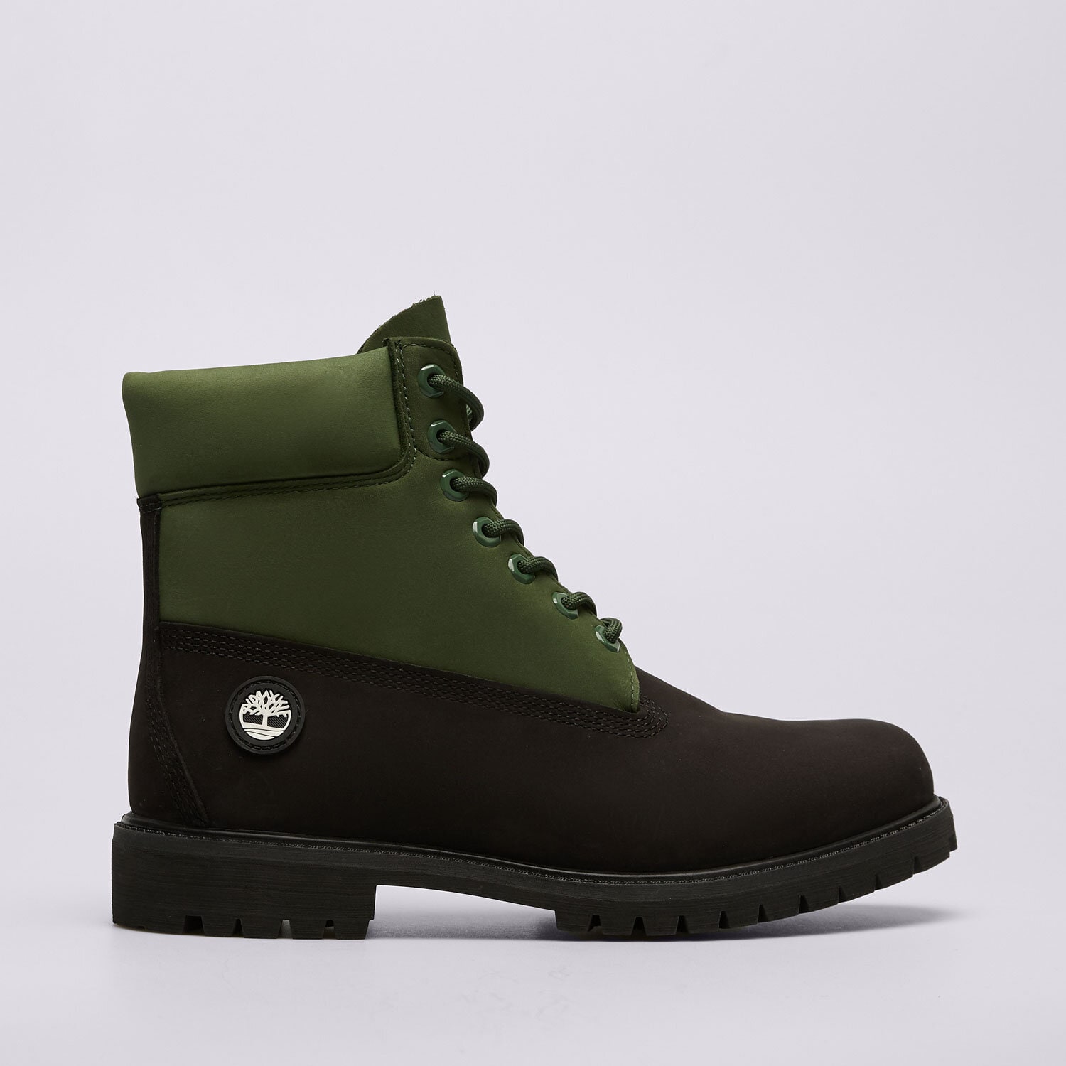 Buty zimowe sportowe męskie TIMBERLAND 6 IN PREMIUM TB0A2P6WEJG1 ZIELONY