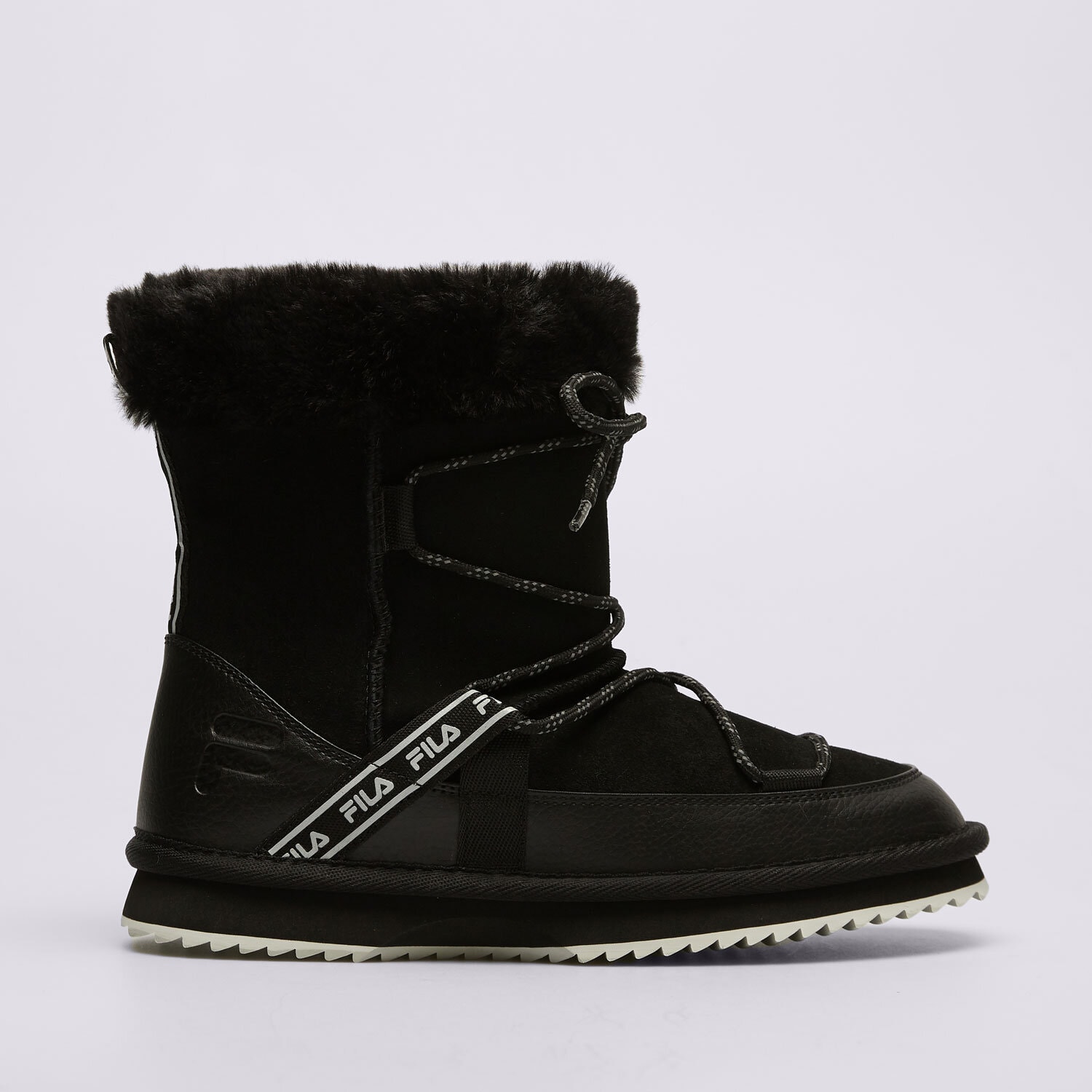 Buty zimowe damskie FILA NELLY 5HM02299-966 CZARNY