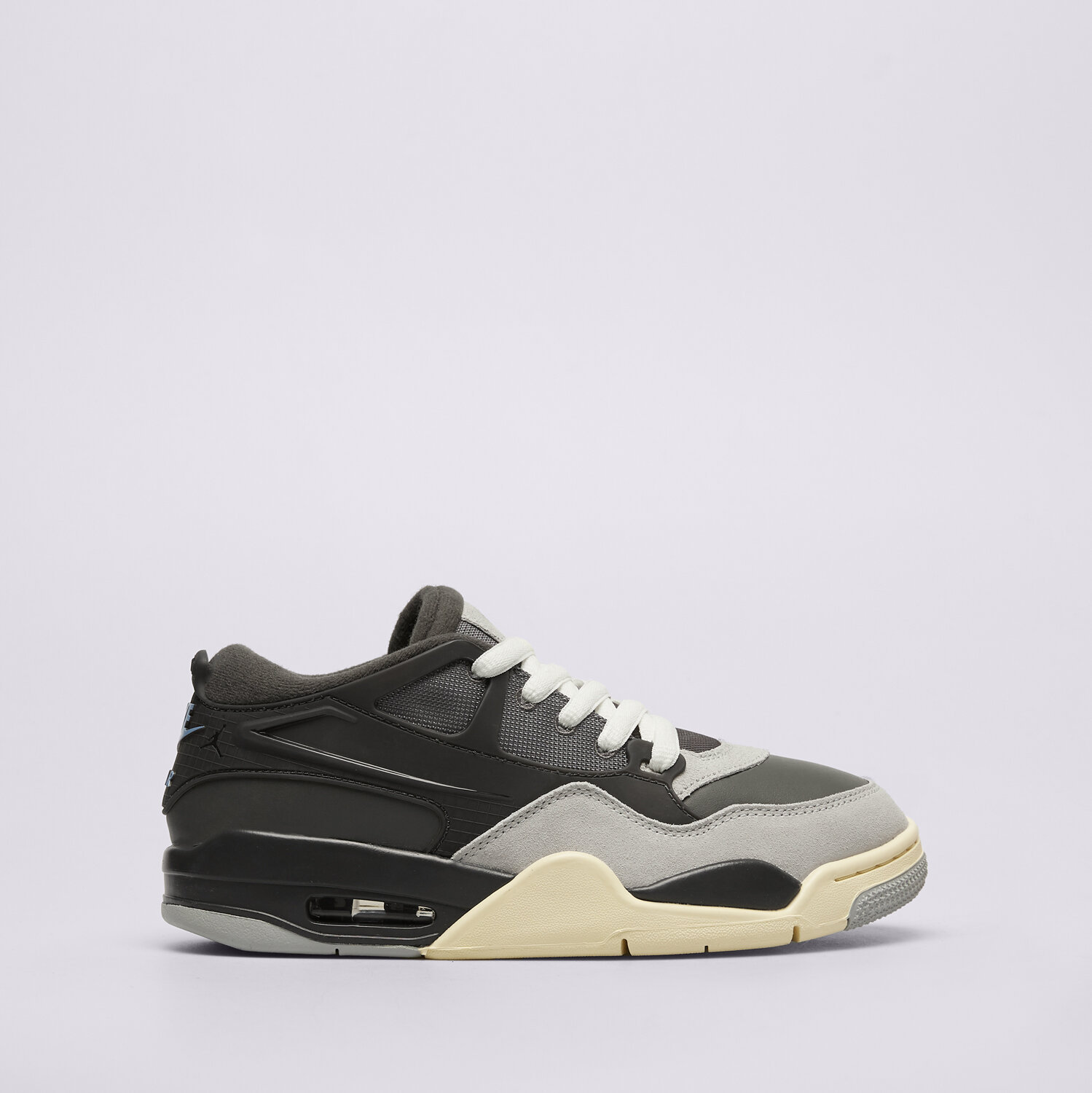 Buty sneakersy dla dzieci AIR JORDAN 4 RM FQ7938-002 SZARY