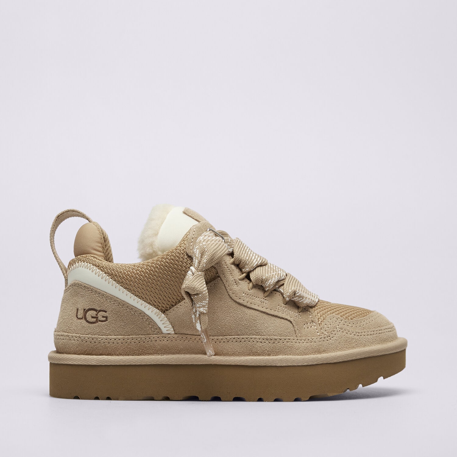 Buty zimowe damskie UGG LOWMEL 1144032-SAN BRĄZOWY