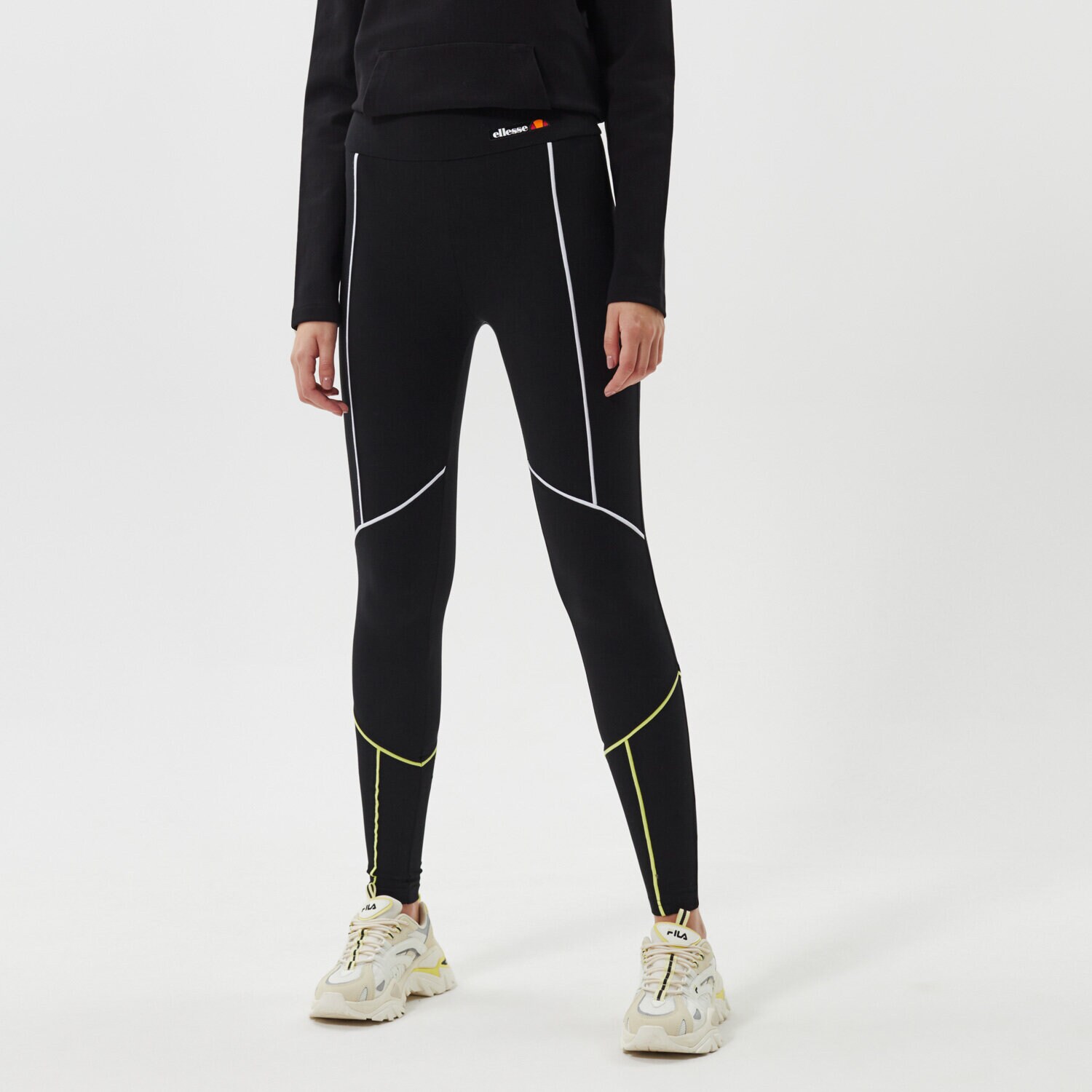 Spodnie sportowe damskie ELLESSE SPODNIE LENORA LEGGING BLK