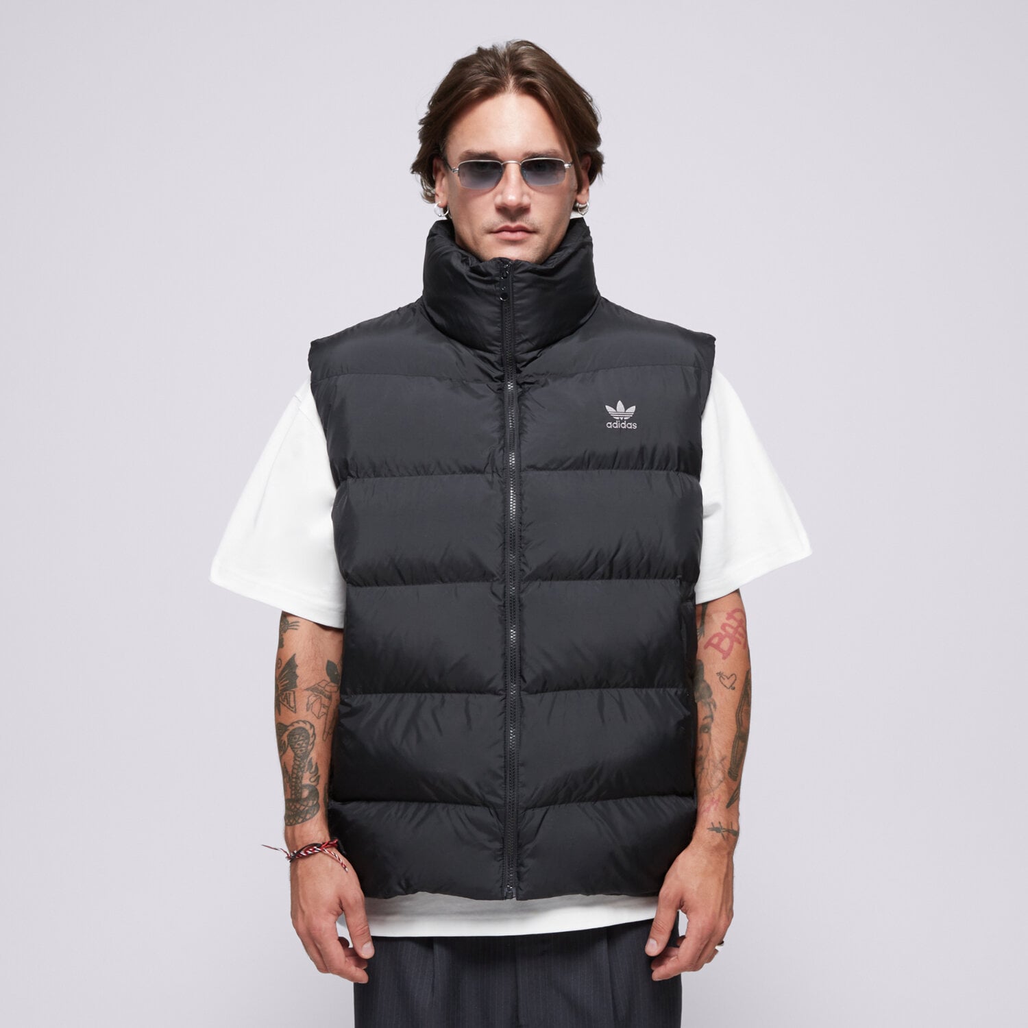 Bezrękawniki męskie sportowe ADIDAS BEZRĘKAWNIK COMMERCIAL VEST IY3399 CZARNY