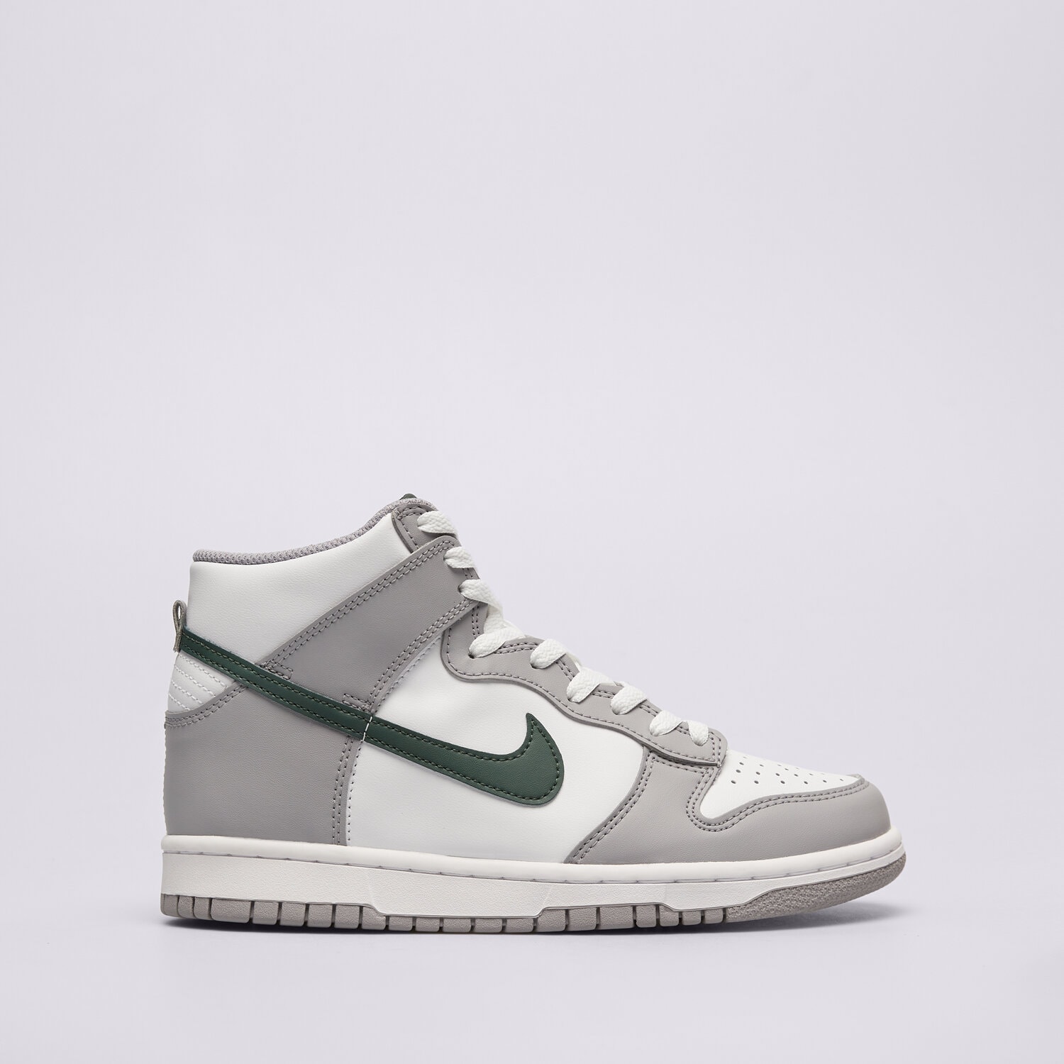 Buty sneakersy dla dzieci NIKE DUNK HIGH DB2179-119 SZARY