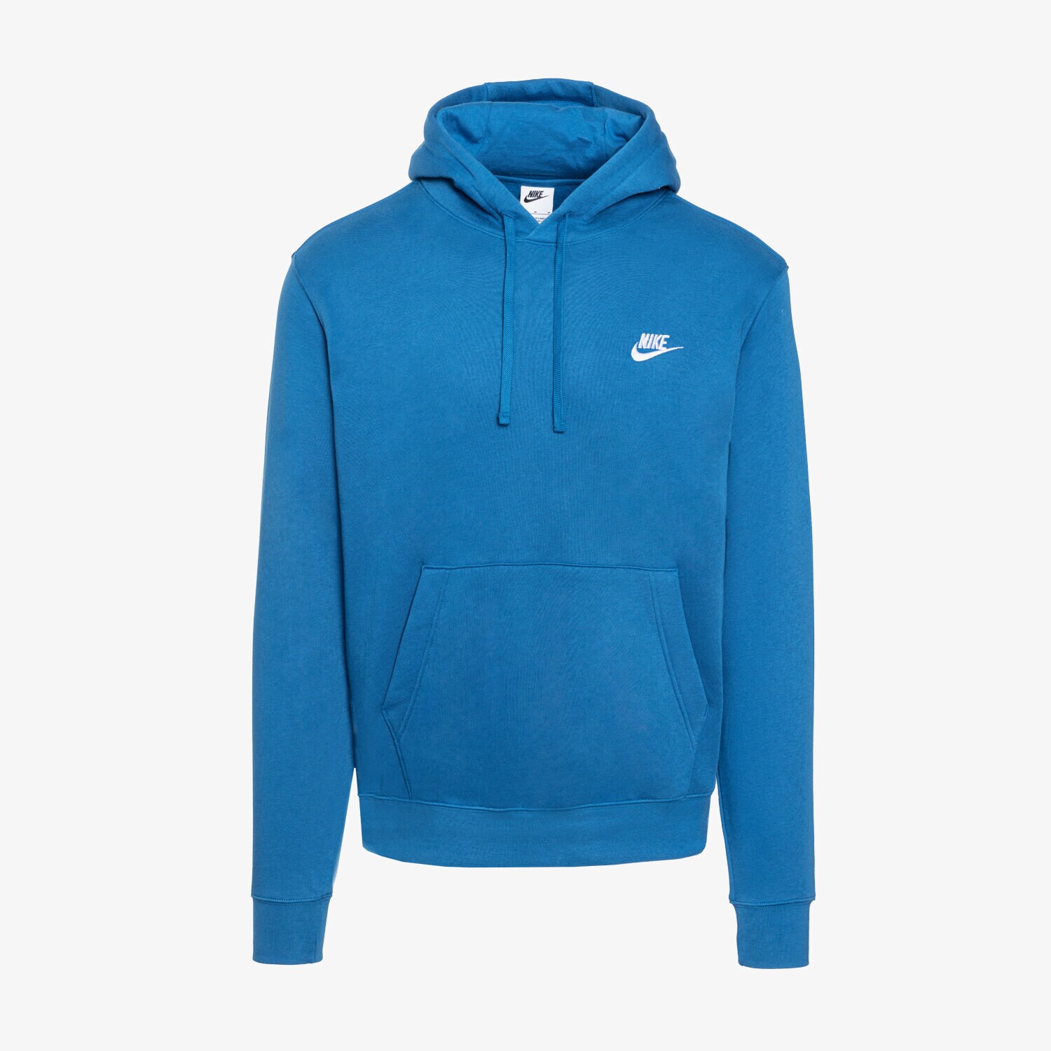 Bluza męska NIKE BLUZA Z KAPTUREM NIKE SPORTSWEAR CLUB FLEECE BV2654-407 NIEBIESKI