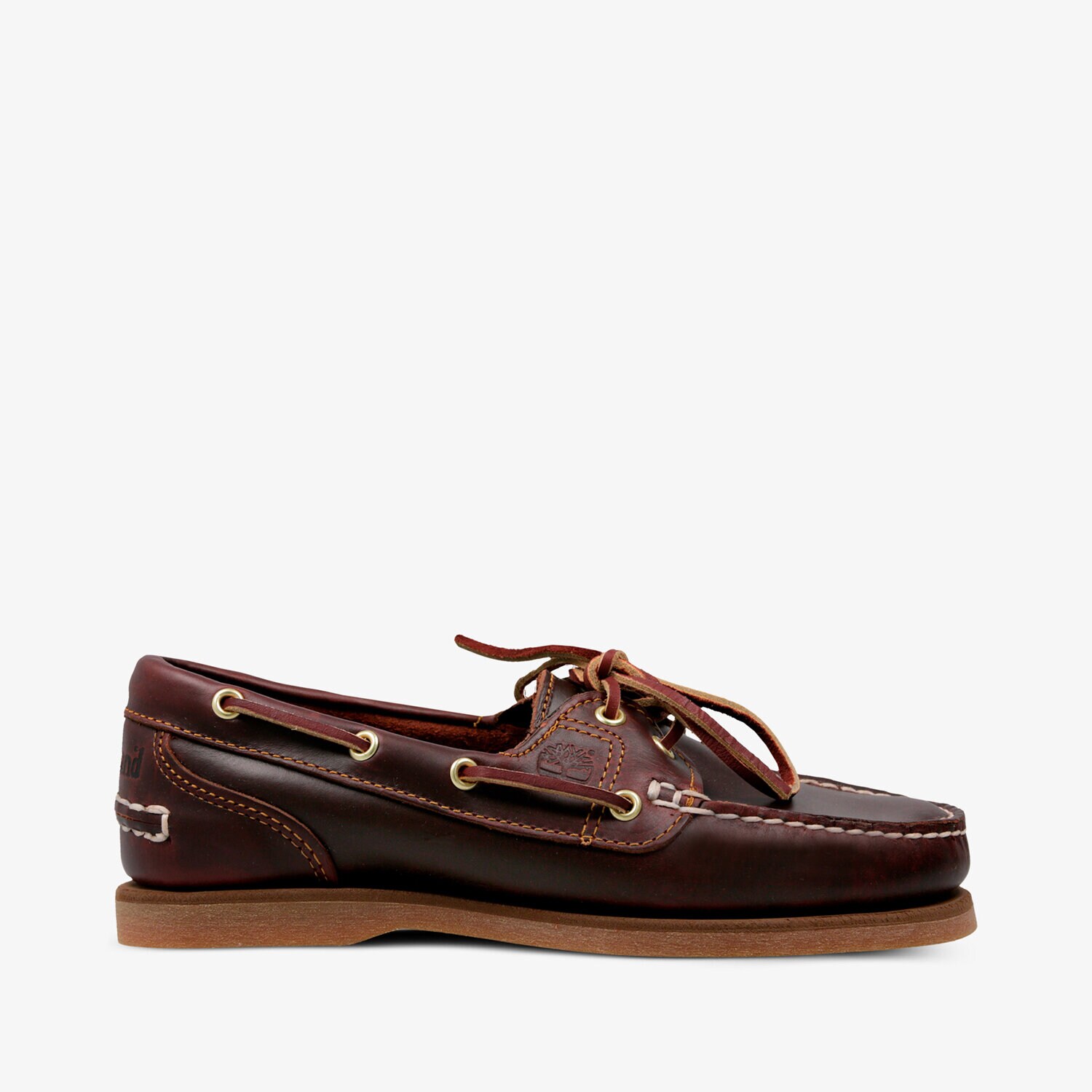 Buty casual damskie TIMBERLAND CLASSIC BOAT 2-EYE TB0723332141 BRĄZOWY