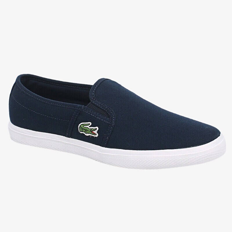Damskie trampki, tenisówki LACOSTE GAZON SPORT HTB 729SPW2227DB4 GRANATOWY