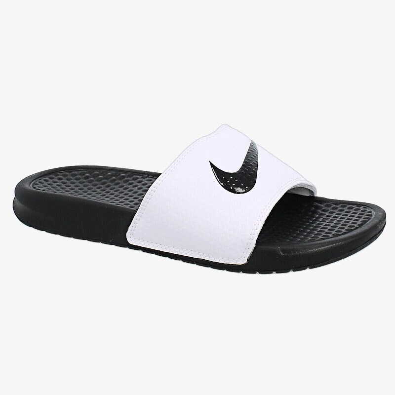 Klapki damskie NIKE WMNS BENASSI SWOOSH 312432102 BIAŁY