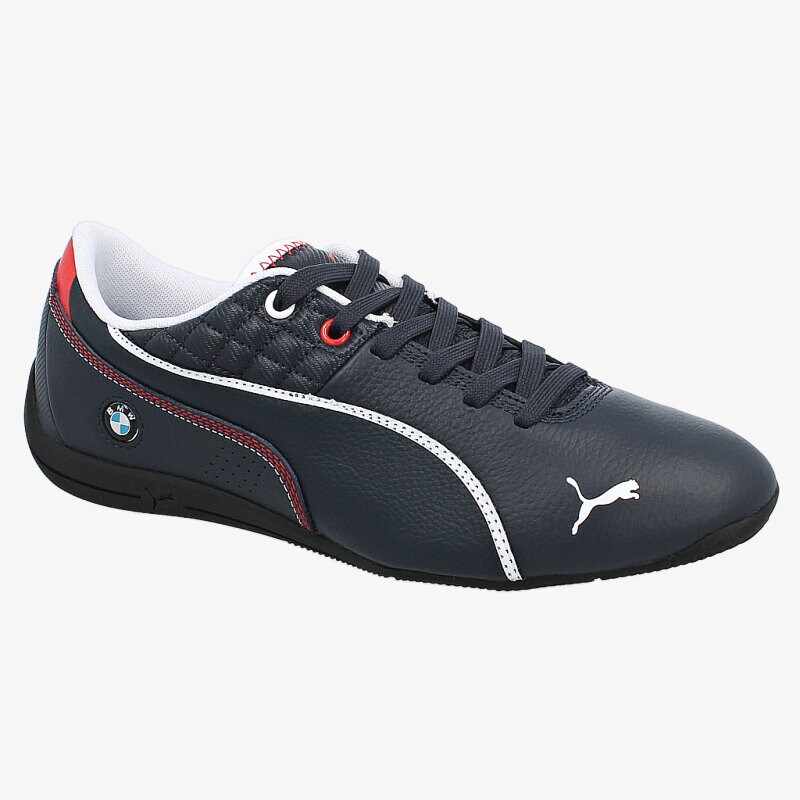 Buty sneakersy męskie PUMA BMW MS DRIFT CAT6 LEATHER BMW 30525701 CZARNY
