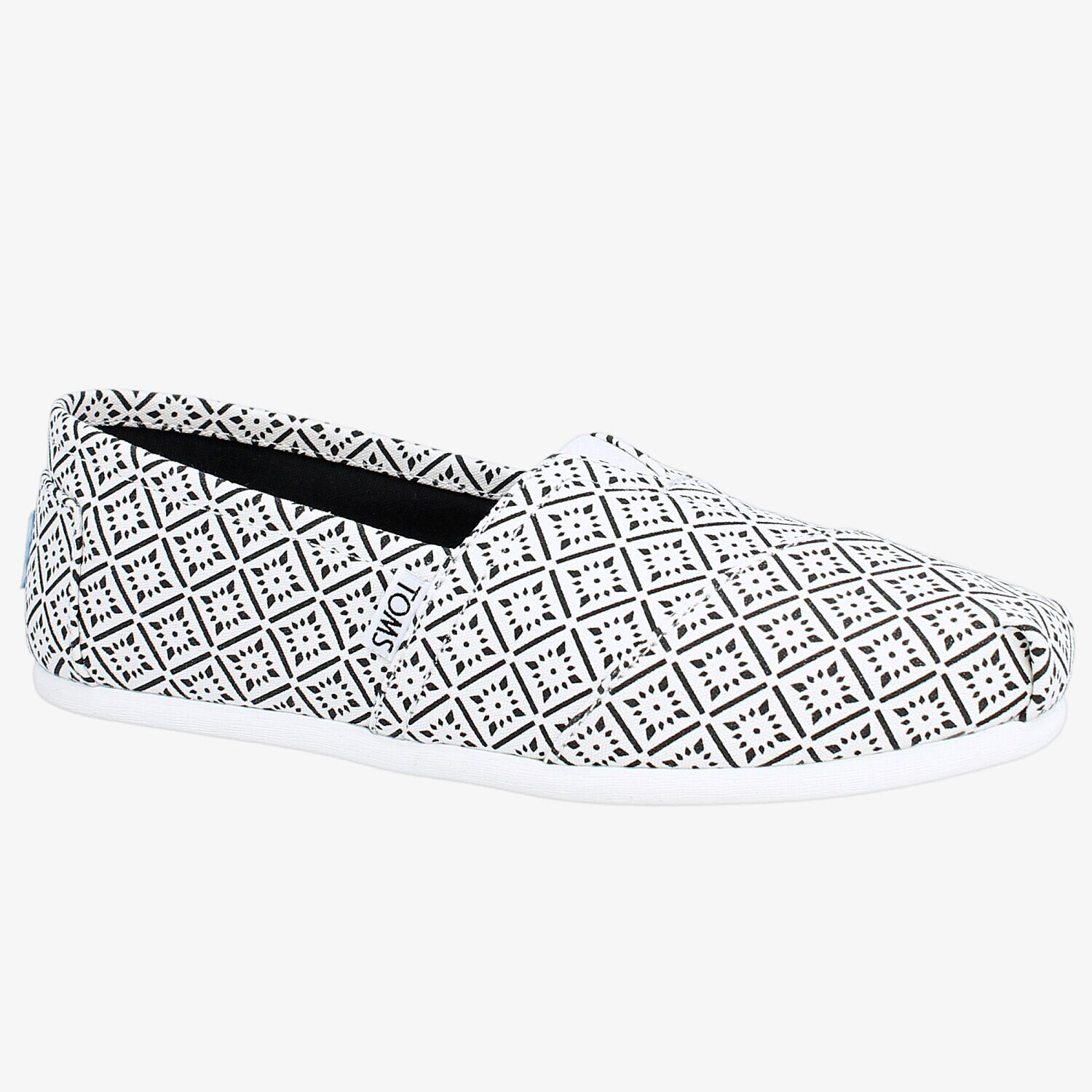 TOMS VINTAGE TILE ALPARGATA 10008032 BIAŁY