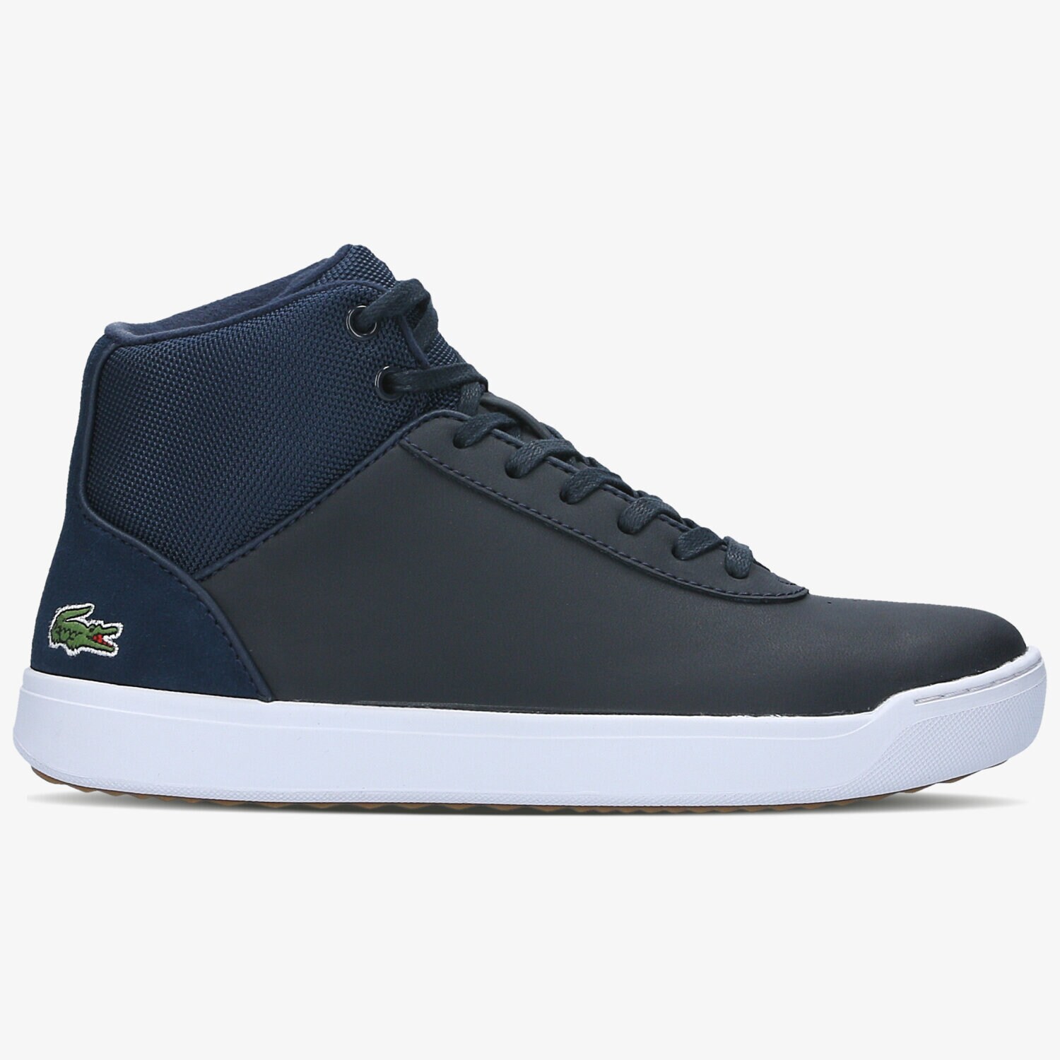 Damskie trampki, tenisówki LACOSTE EXPLORATEUR ANKLE 316 2 732CAW0121003 GRANATOWY