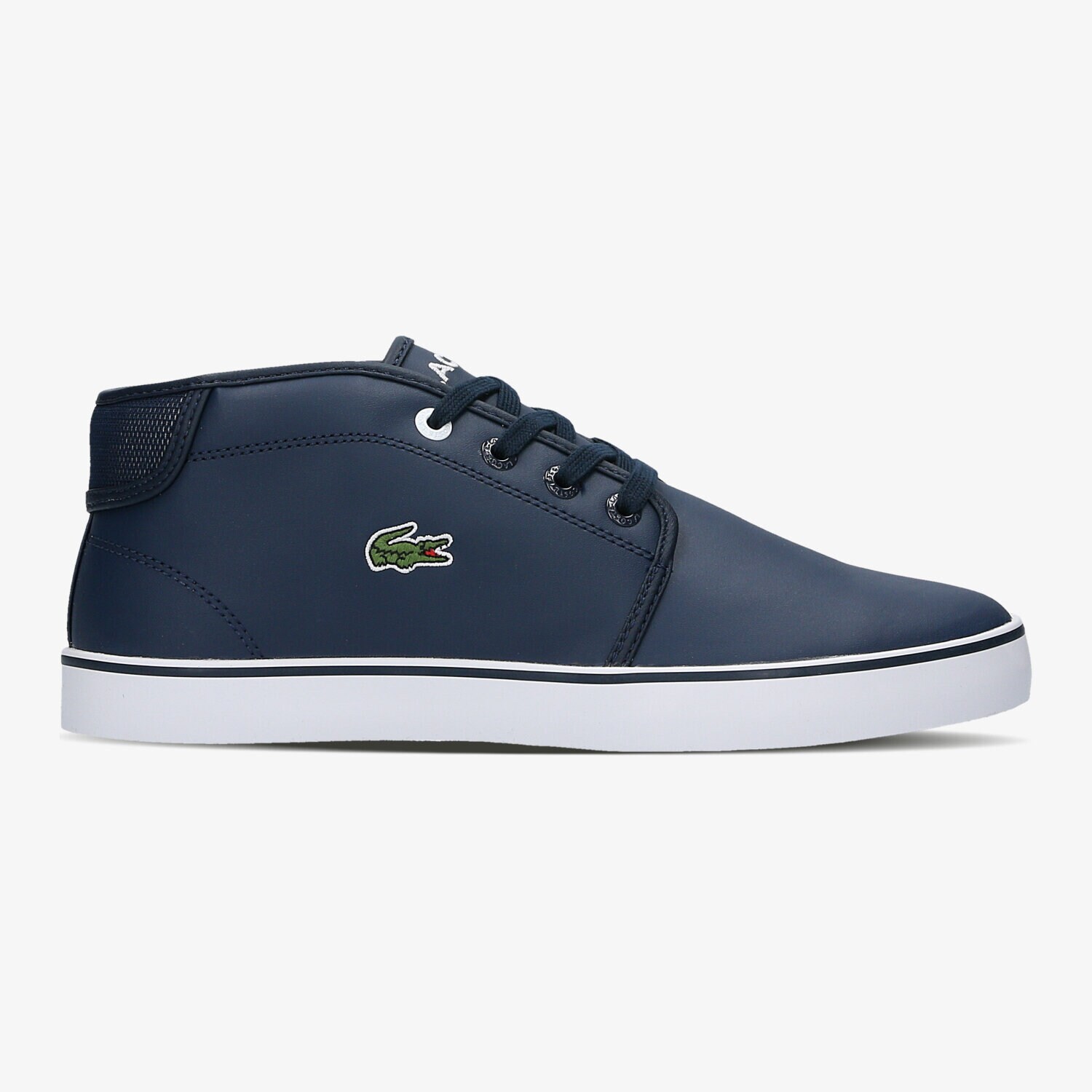 Buty sneakersy dla dzieci LACOSTE AMPTHILL 316 2 732SPJ0107003 GRANATOWY