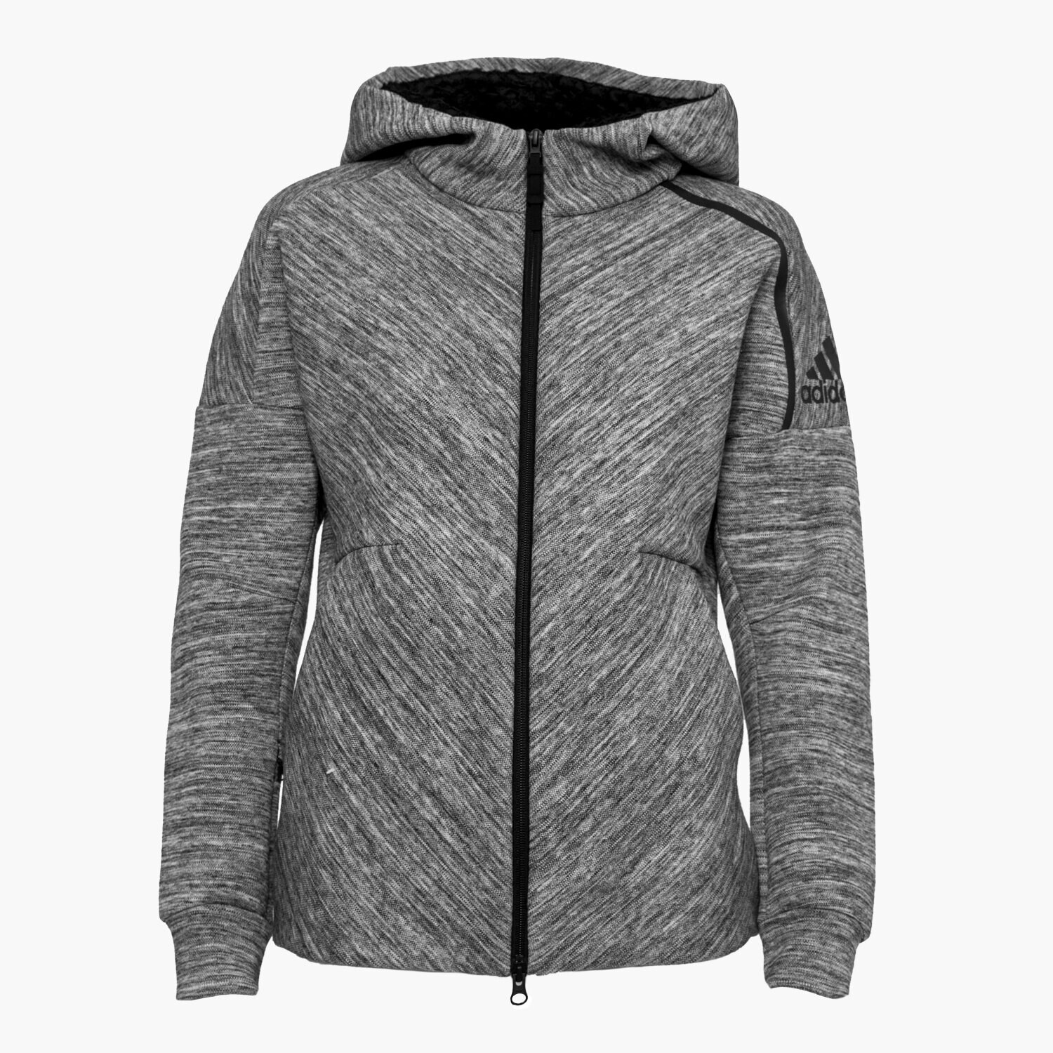 Bluza damska ADIDAS BLUZA ZNE ROADTR HOOD B46931 SZARY