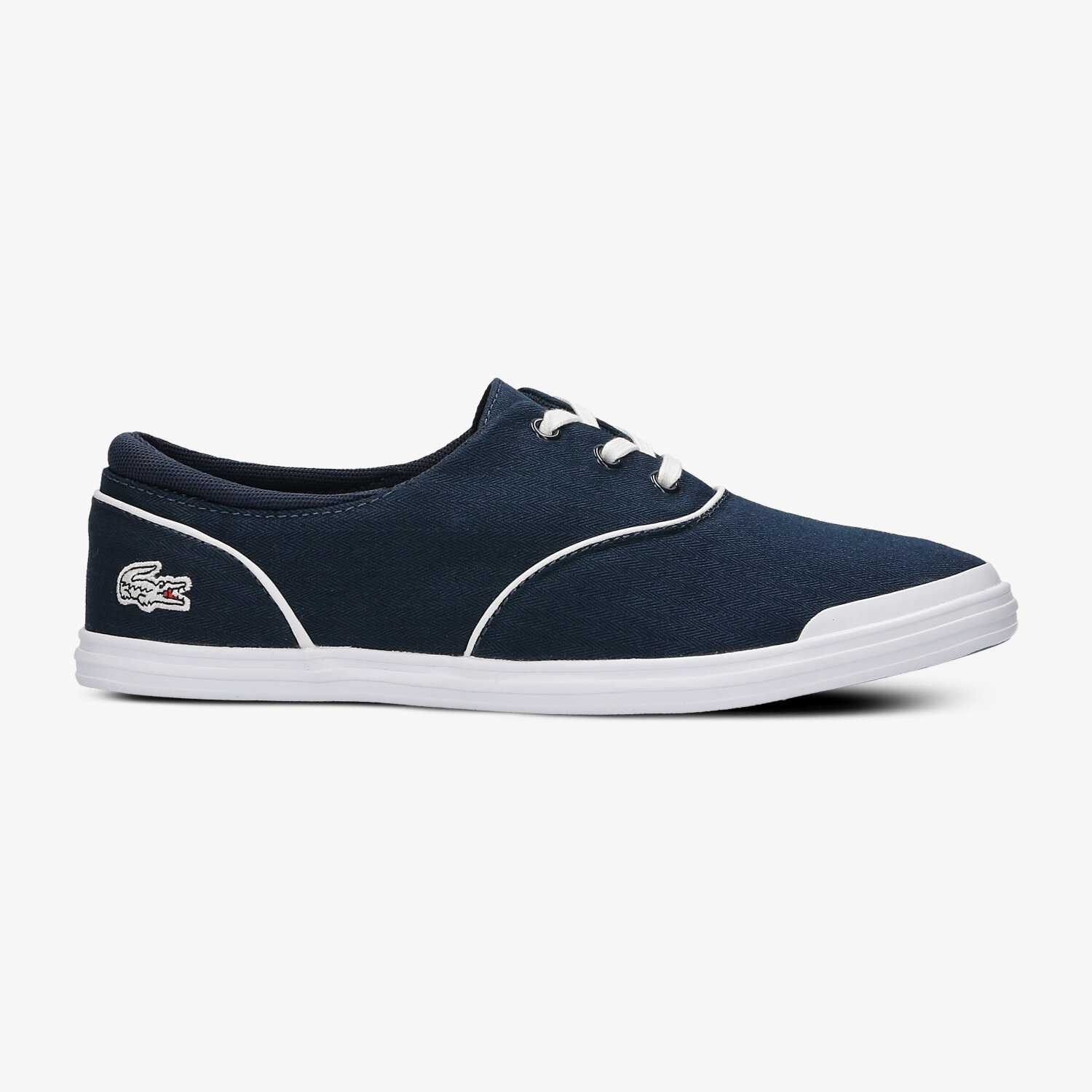 Buty sneakersy dla dzieci LACOSTE LANCELLE 3 EYE 316 1 732SPJ0101003 GRANATOWY