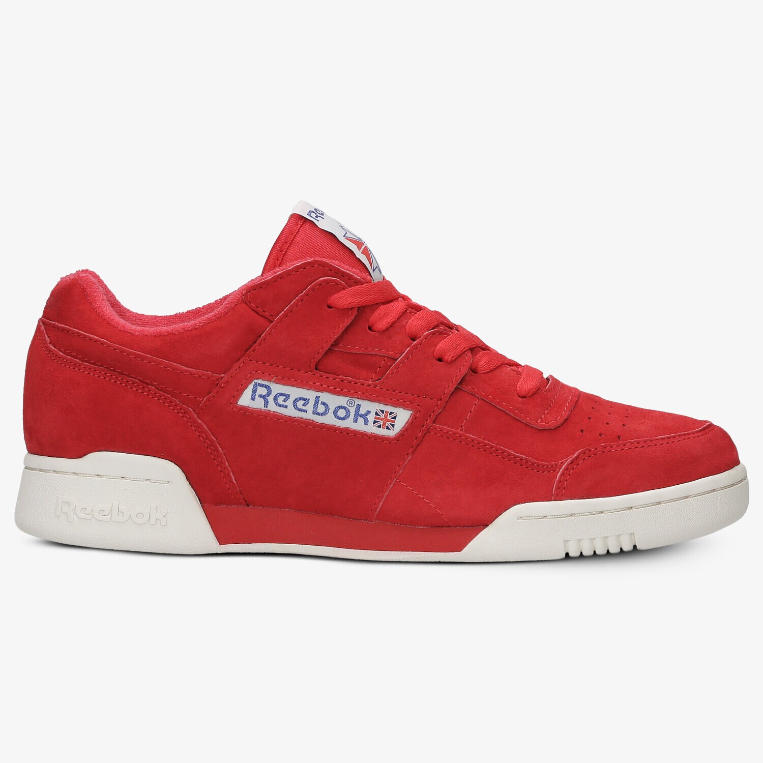 Buty sneakersy męskie REEBOK WORKOUT PLUS VINTAGE BD3383 CZERWONY