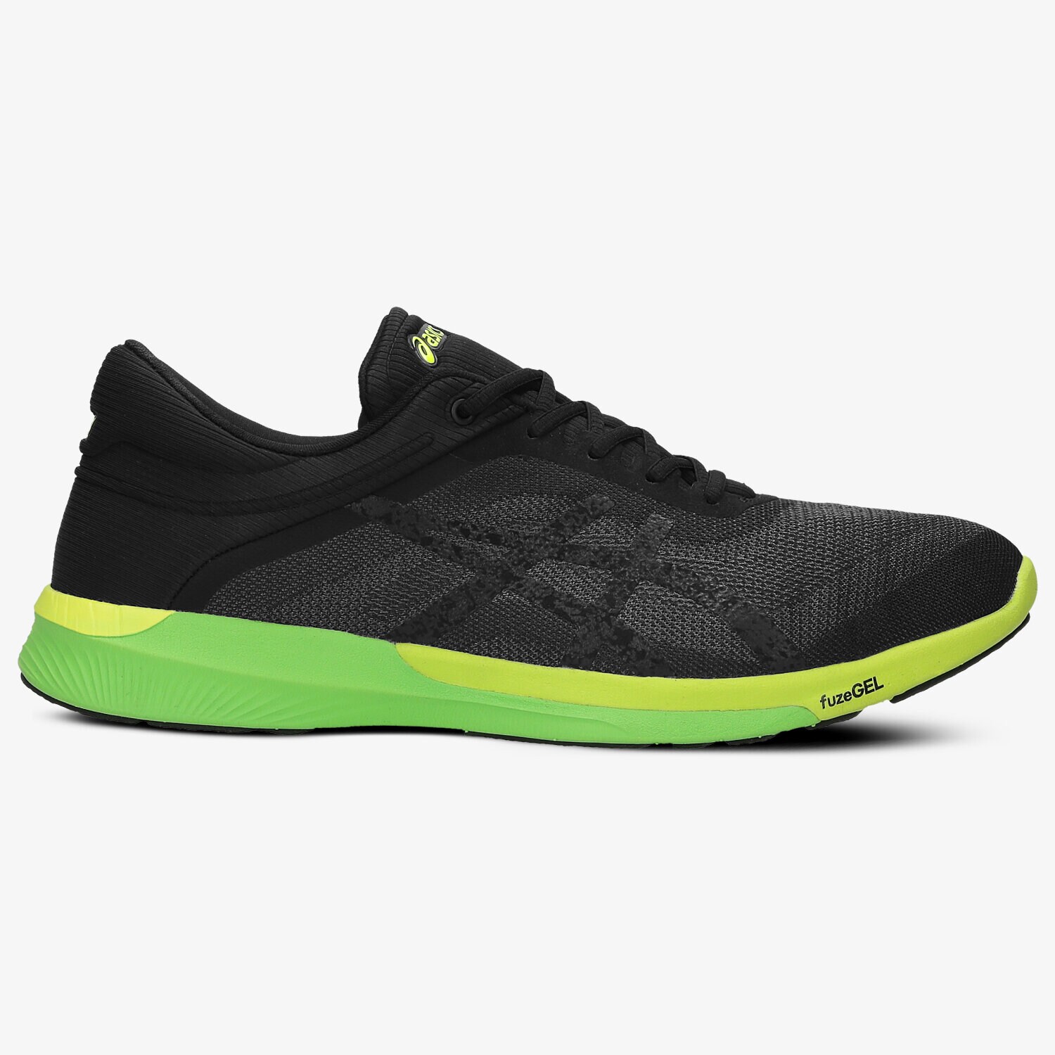 Buty sneakersy męskie ASICS FUZEX RUSH T718N9790 CZARNY