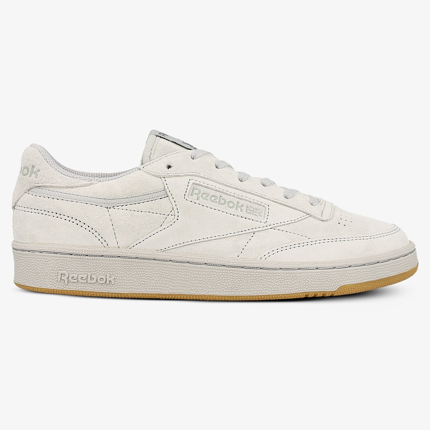 Buty sneakersy męskie REEBOK CLUB C 85 TG BD1886M SZARY
