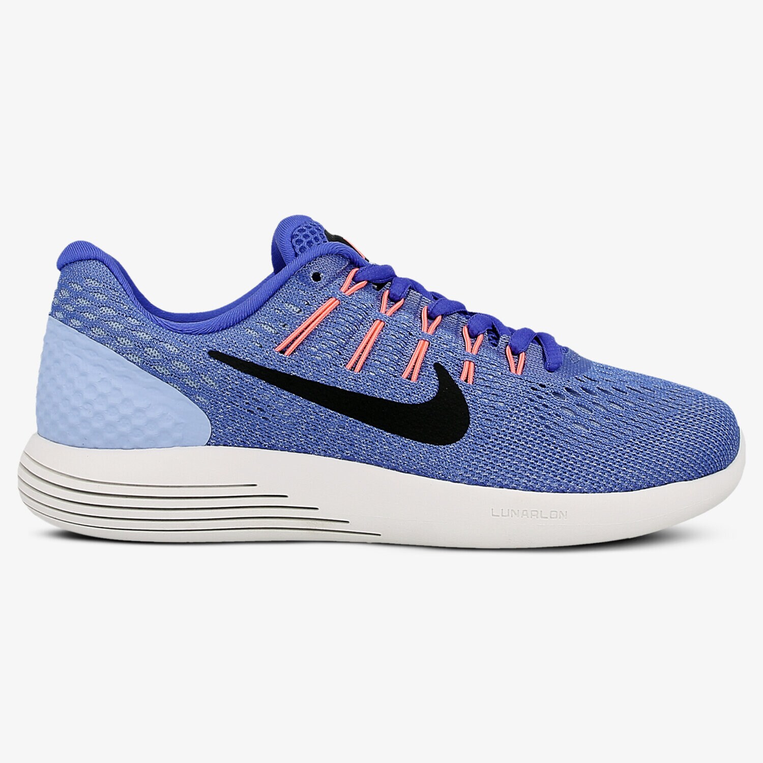 Buty sneakersy damskie NIKE WMNS LUNARGLIDE 8 843726-406 NIEBIESKI