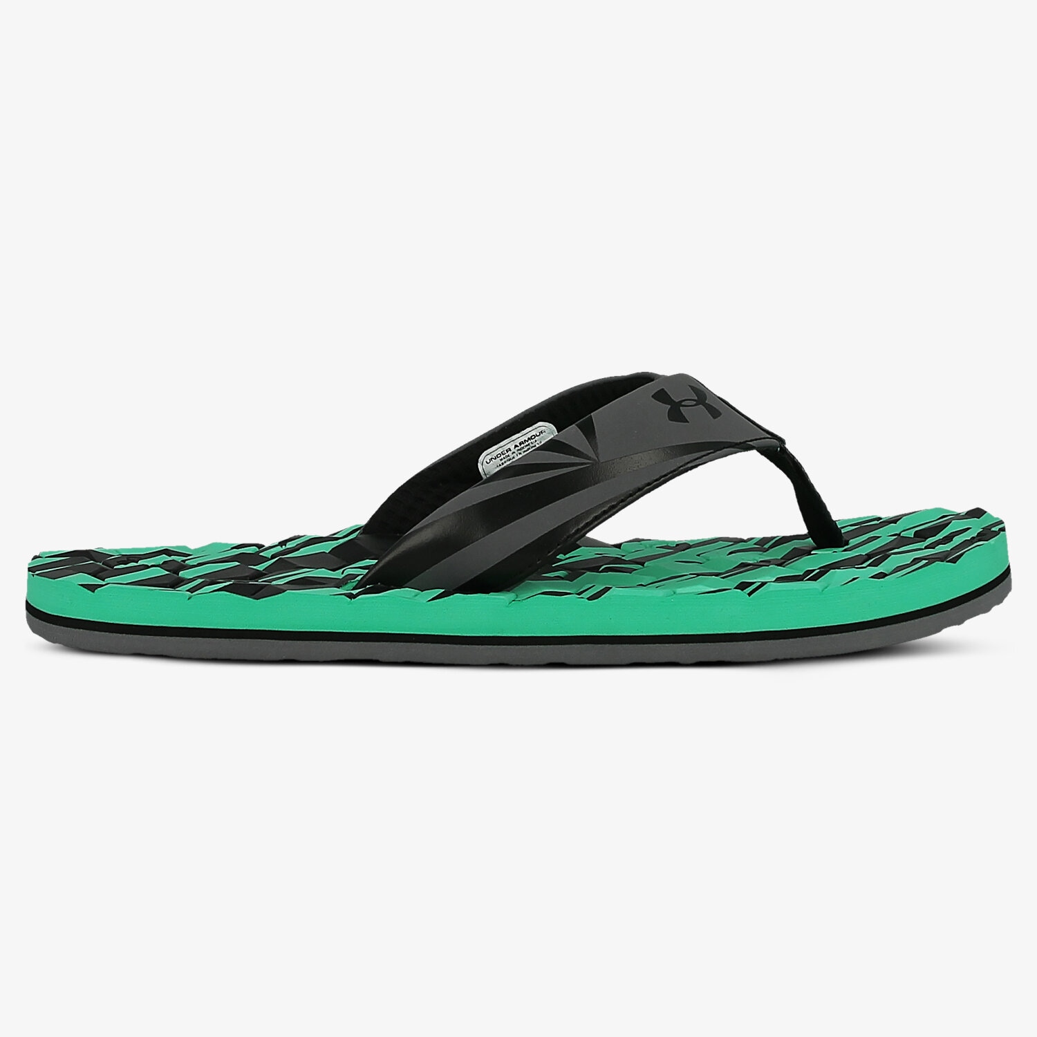 Klapki męskie UNDER ARMOUR M MARATHON KEY II 1288489003 ZIELONY