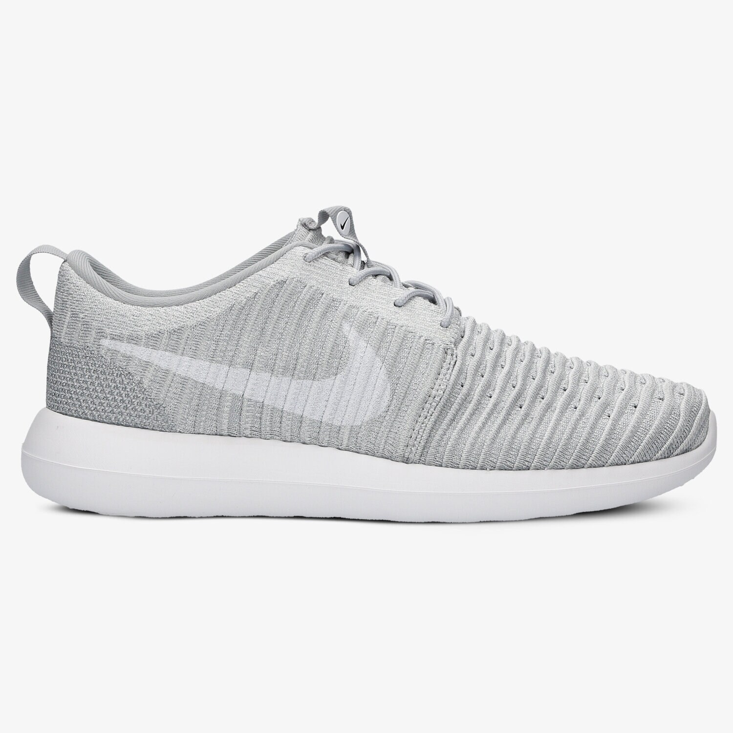 Buty sneakersy męskie NIKE ROSHE TWO FLYKNIT 844833008 SZARY
