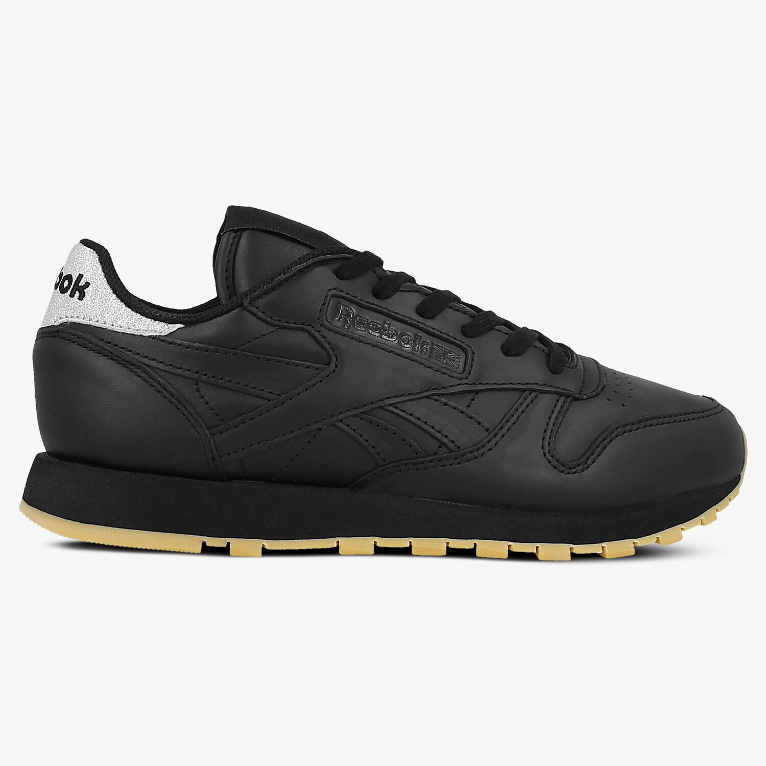 Buty sneakersy damskie REEBOK CL LTHR MET DIAMOND BD4422 CZARNY