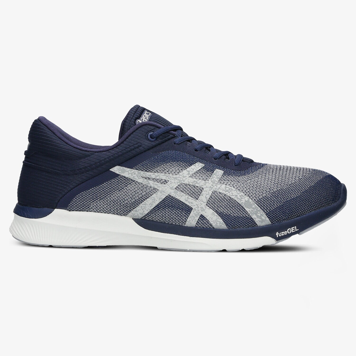 Buty sneakersy męskie ASICS FUZEX RUSH T718N4993 GRANATOWY