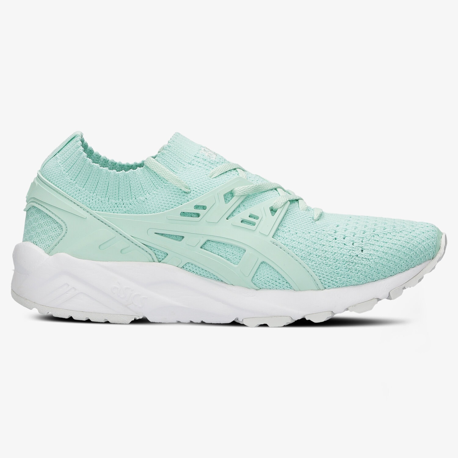 Buty sneakersy damskie ASICS GEL KAYANO TRAINER KNIT H7N6N8787 NIEBIESKI