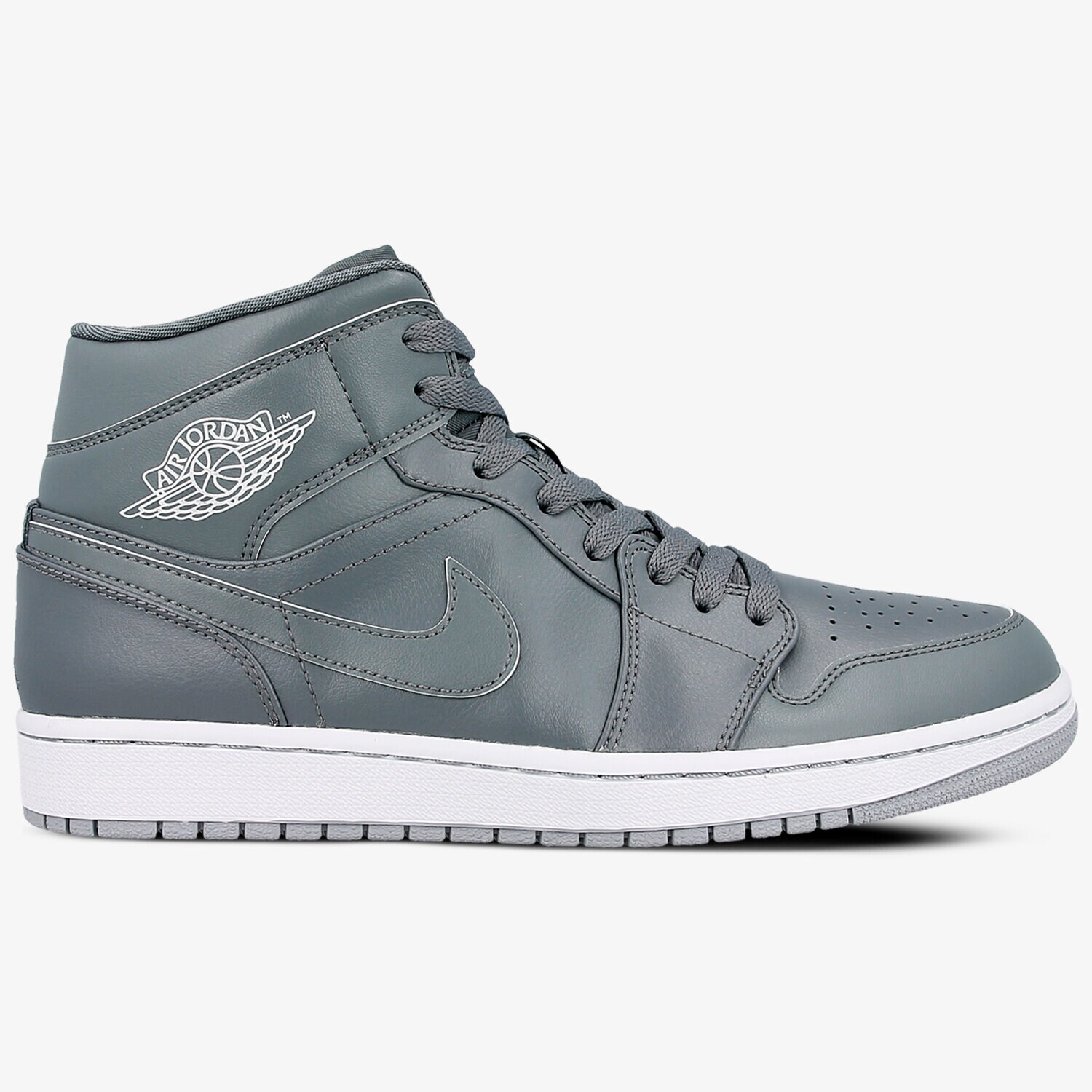 JORDAN AIR 1 MID. 554724031 SZARY