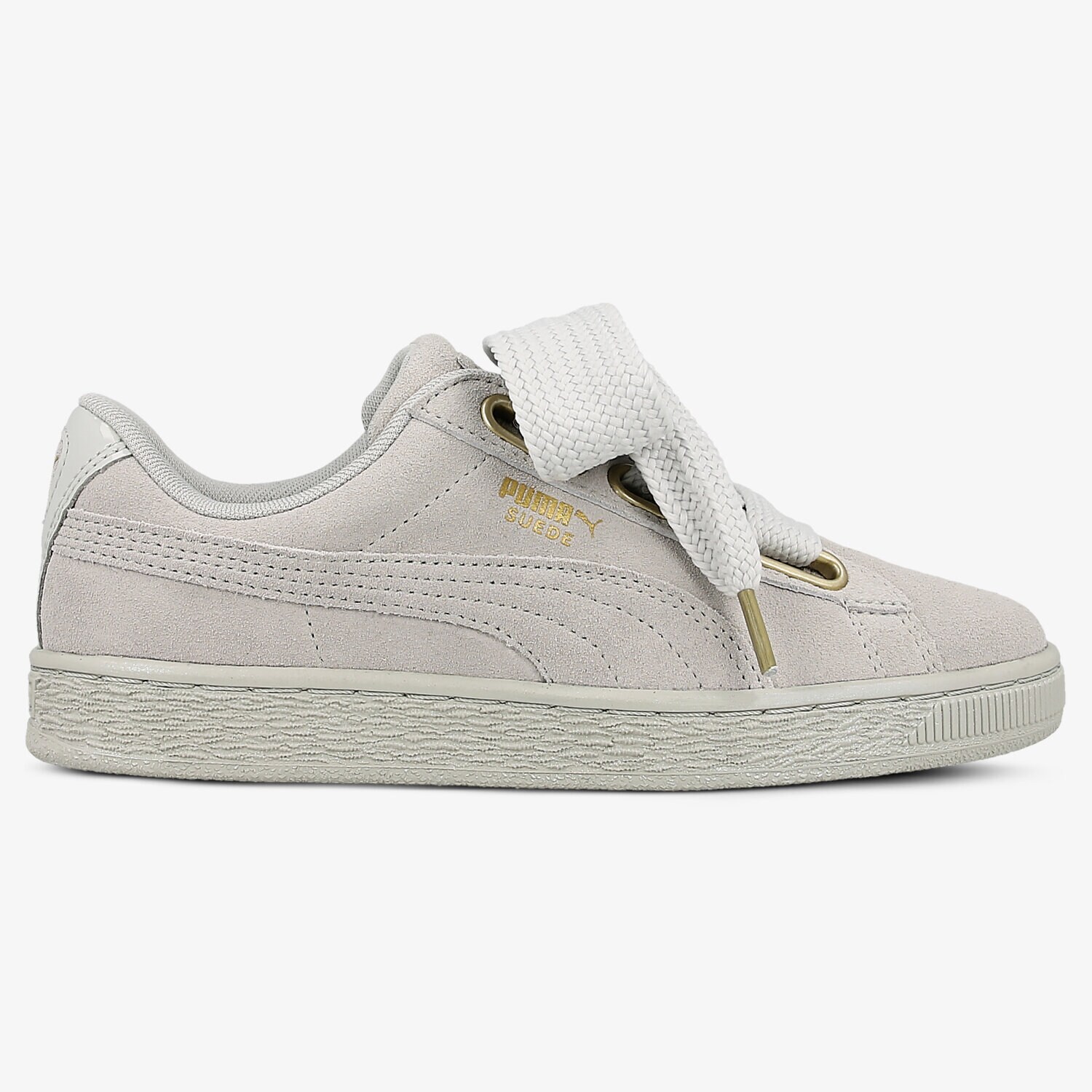 Buty sneakersy damskie PUMA SUEDE HEART VALENTINE WN 36271402 SZARY