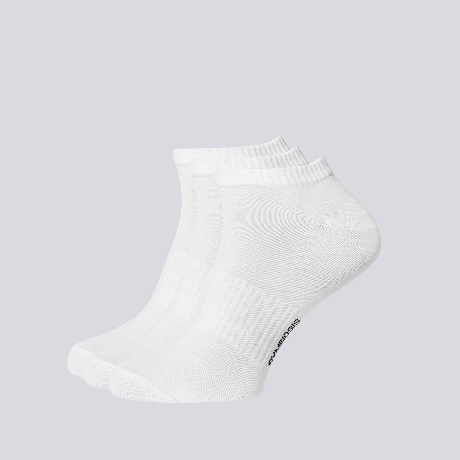 Skarpetki sportowe damskie SYMBIOSIS SKARPETY STOPKI 3PPK WHITE SYSK41109 BIAŁY