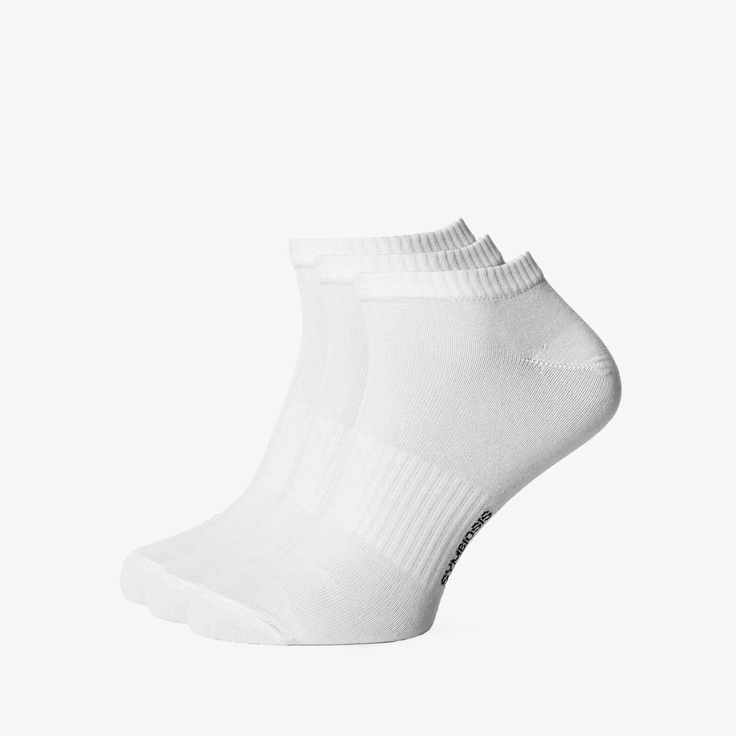 Skarpetki sportowe damskie SYMBIOSIS SKARPETY STOPKI 3PPK WHITE SYSK41109 BIAŁY