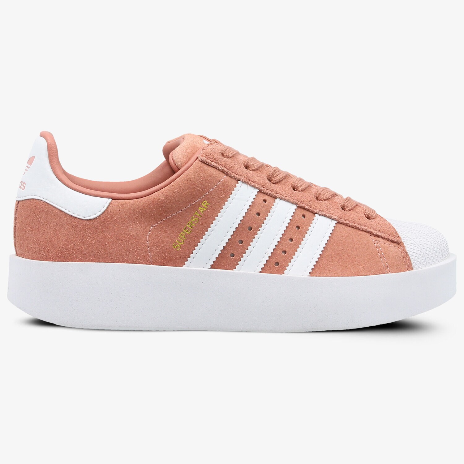 Buty sneakersy damskie ADIDAS SUPERSTAR BOLD W CQ2827 RÓŻOWY