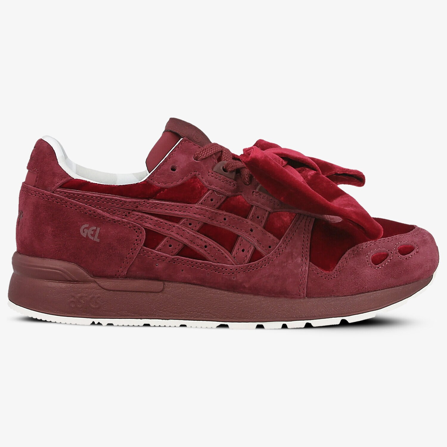 Buty sneakersy damskie ASICS GEL-LYTE H8L6N2626 BORDOWY