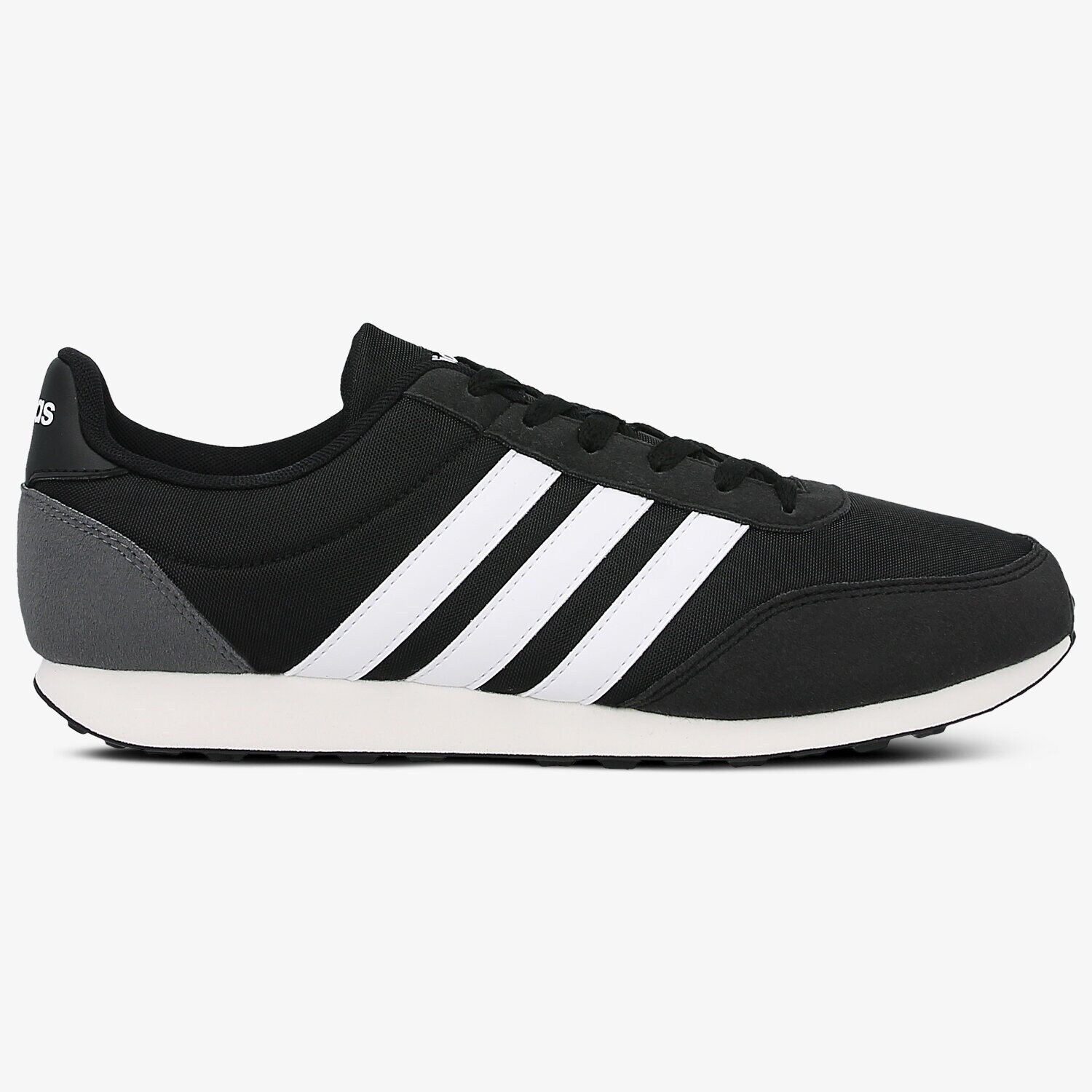 Buty sneakersy męskie ADIDAS V RACER 2.0 BC0106 CZARNY