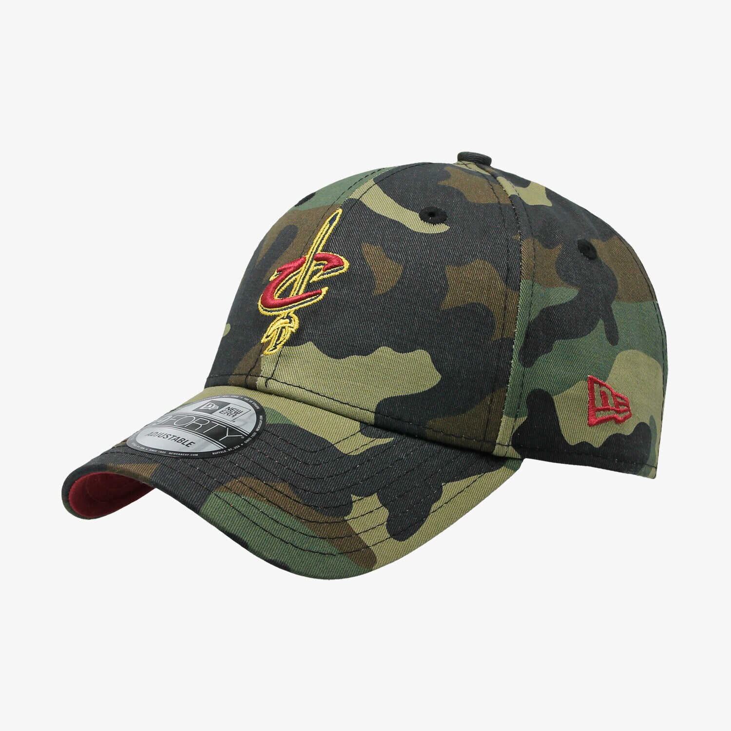 Czapka z daszkiem dla dzieci NEW ERA CZAPKA CAMO TEAM 9FORTY CLEVELAND CAVALIERS 80536746 MULTICOLOR
