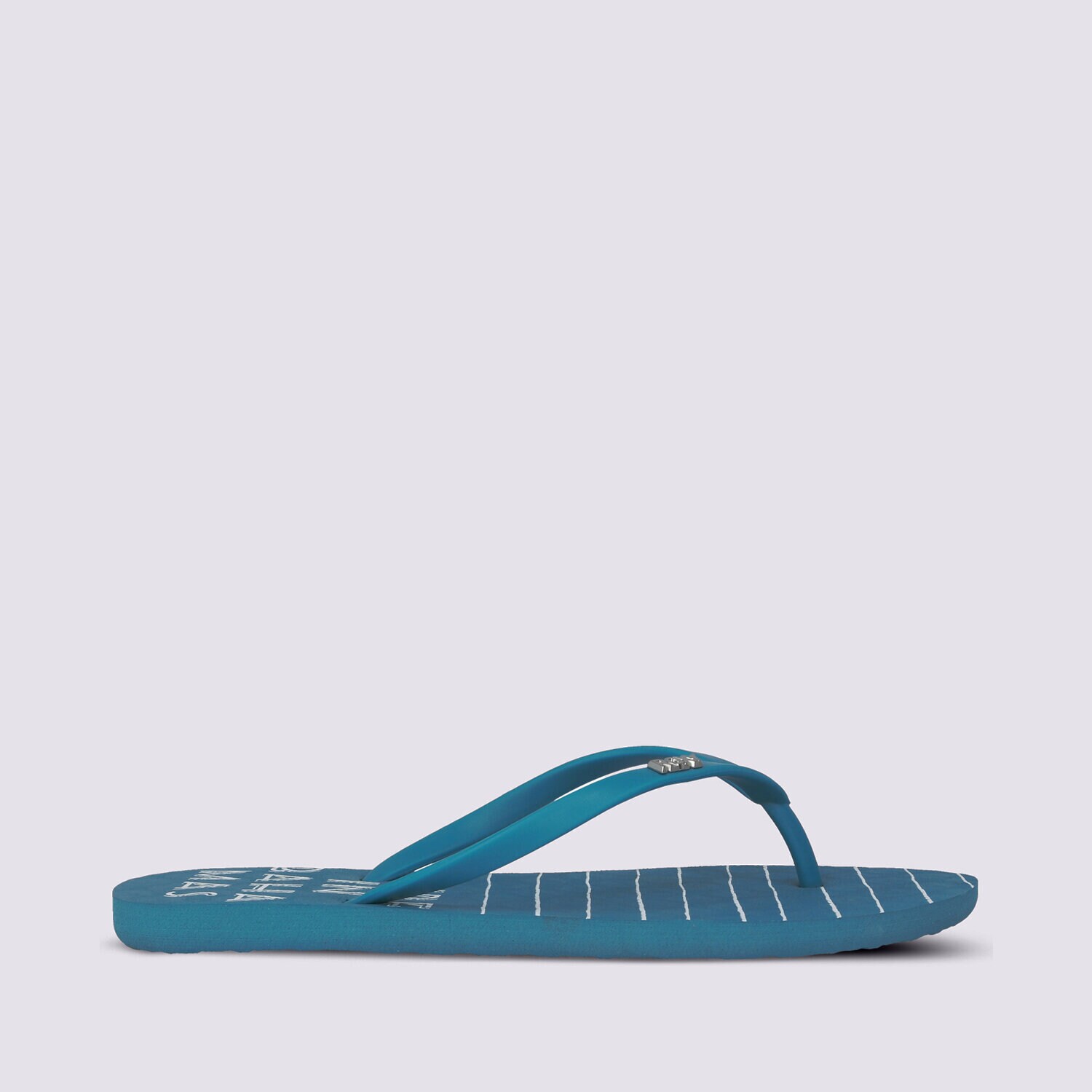 Klapki damskie ROXY VIVA STAMP II ARJL100683AQA NIEBIESKI
