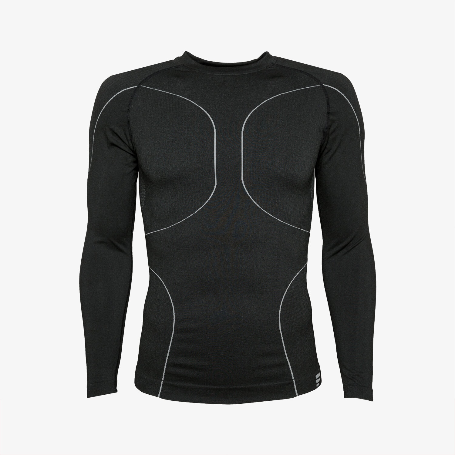 Koszulka, t-shirt sportowy męski FEEWEAR T-SHIRT TERMICZNY LS COLDSNAP FW37BIM03001 CZARNY