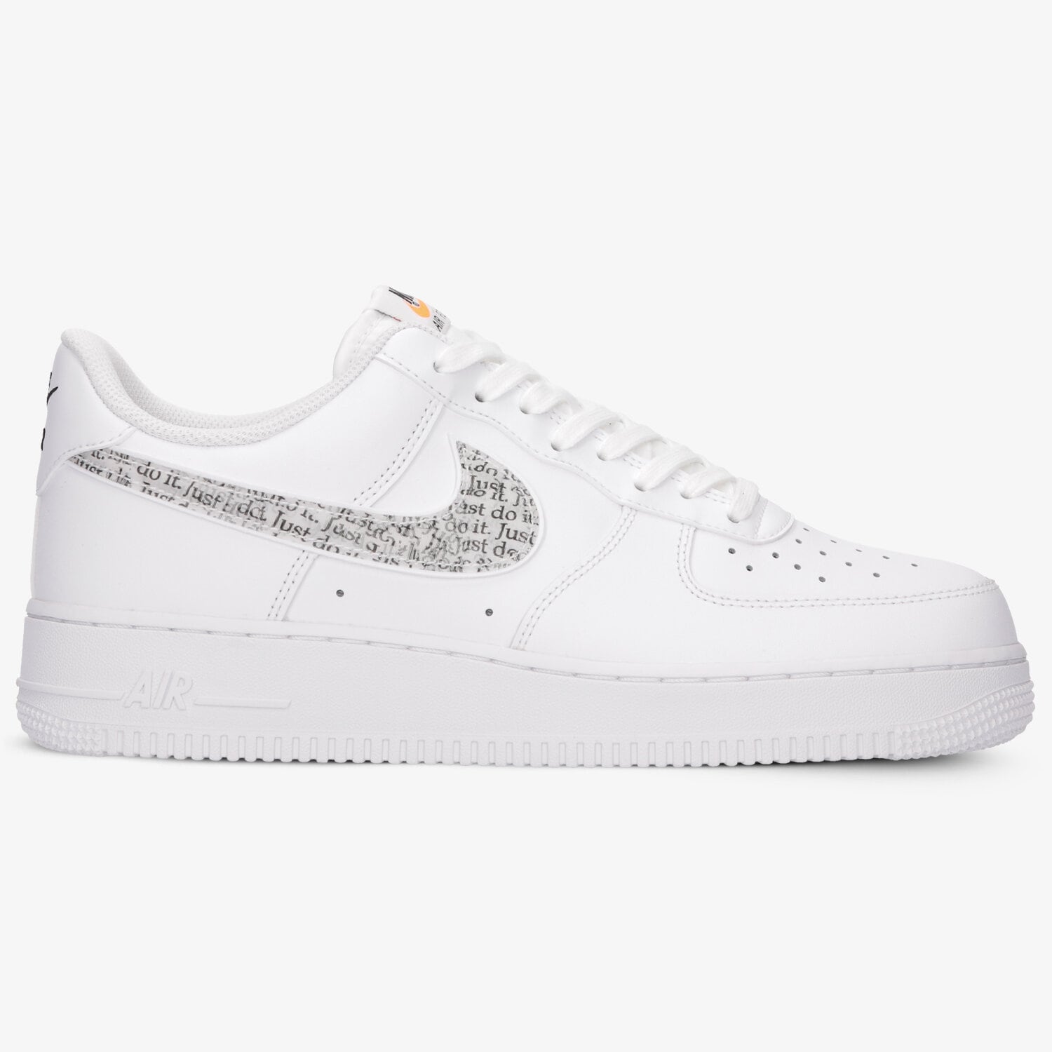 Buty sneakersy męskie NIKE AIR FORCE 1 '07 LV8 JDI BQ5361-100 BIAŁY