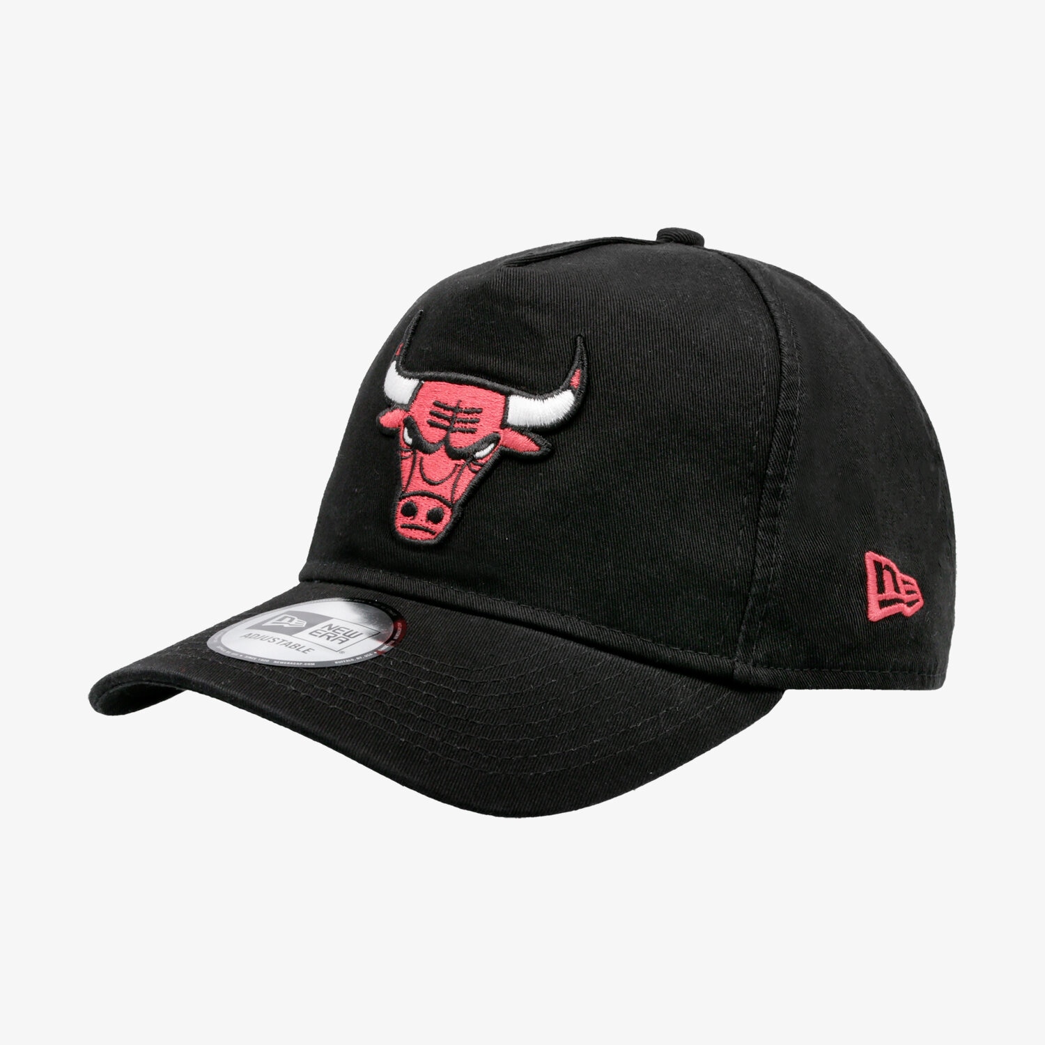 Czapka z daszkiem męska NEW ERA CZAPKA WASHED A FRAME CHICAGO BULLS CHICAGO BULLS OT 80635996 CZARNY